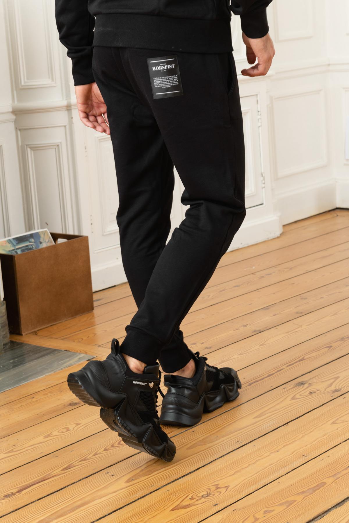Pantalon Hombre Horspist TORRANCE BLACK — vista 3
