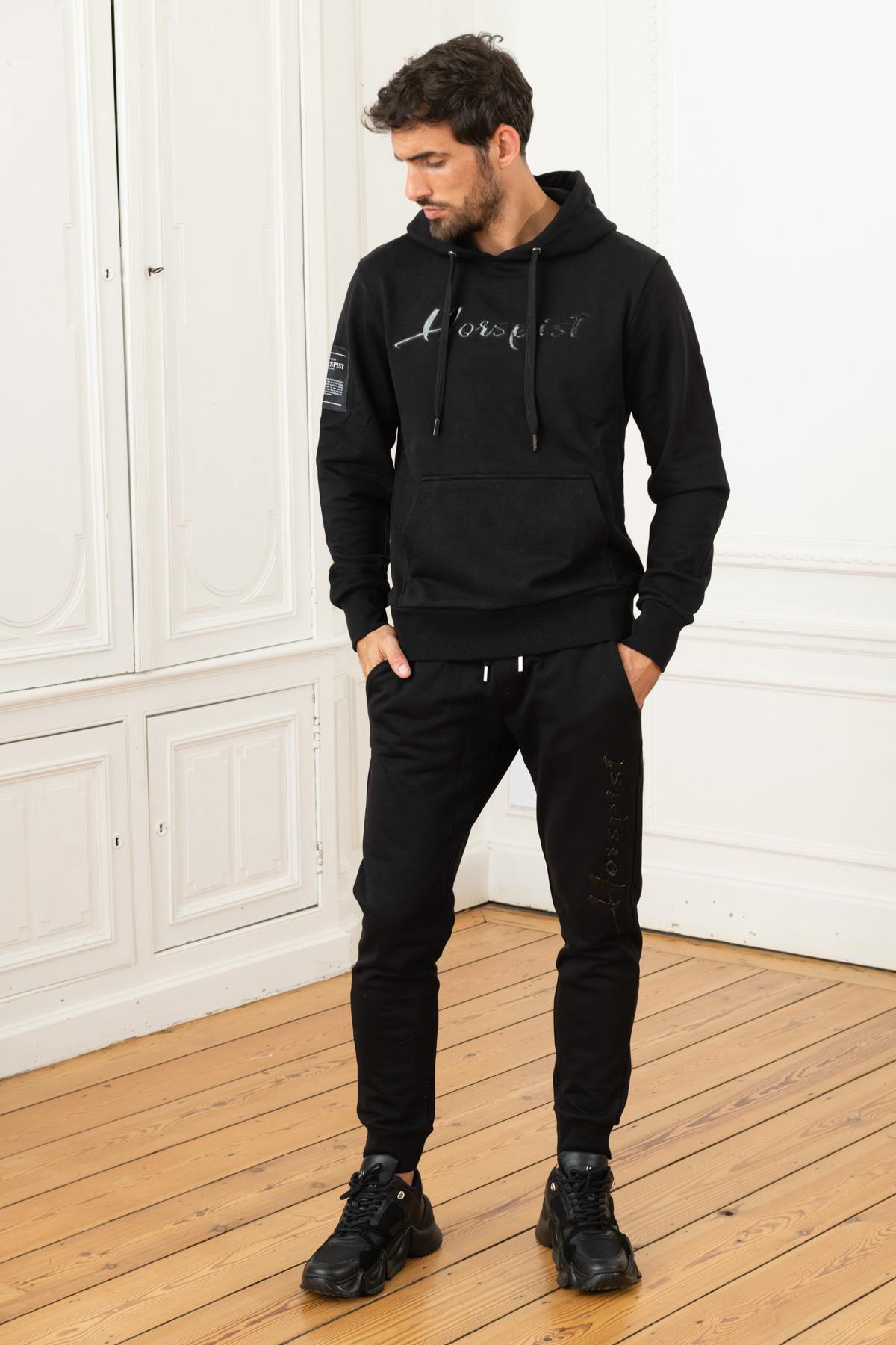 Pantalon Hombre Horspist TORRANCE BLACK — vista 4