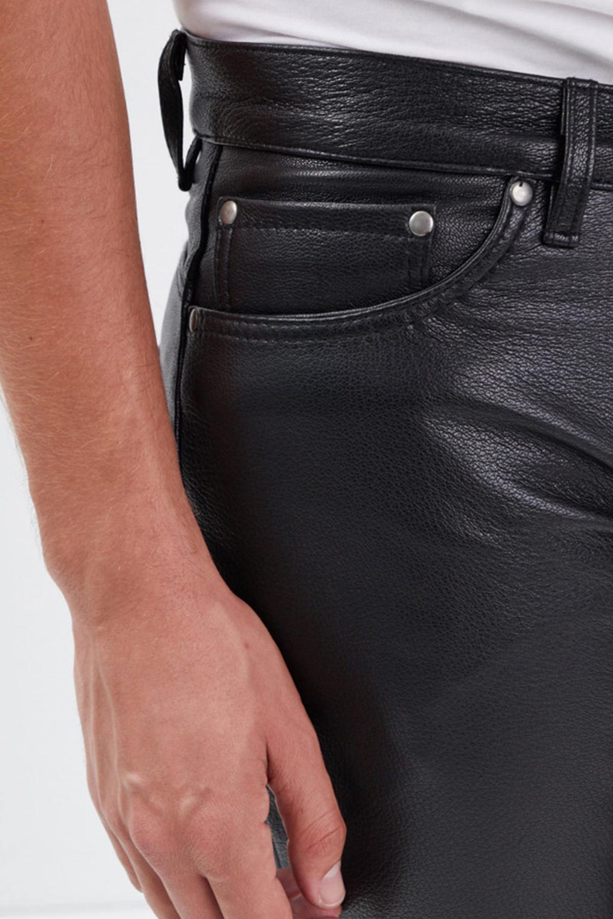 Pantalon Homme Daytona BOOLING PANT GOAT DEER BLACK — vue 3