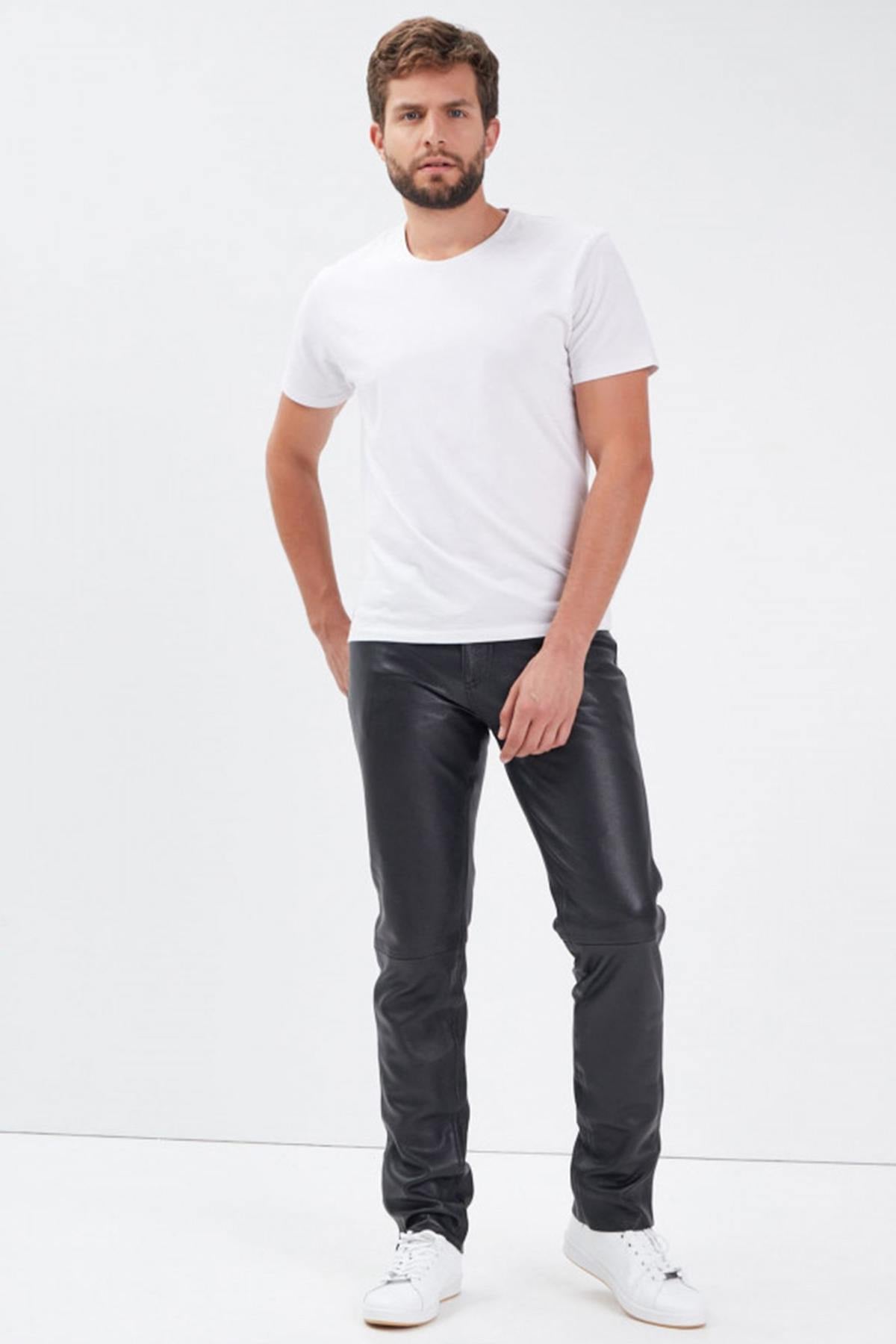 Pantalon Homme Daytona BOOLING PANT GOAT DEER BLACK — vue 2