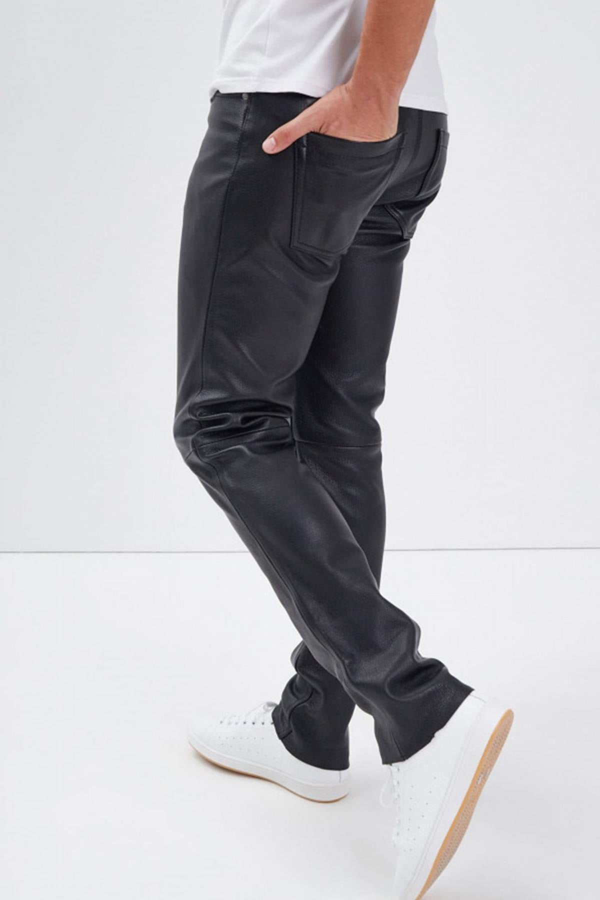 Pantalon Homme Daytona BOOLING PANT GOAT DEER BLACK — vue 1
