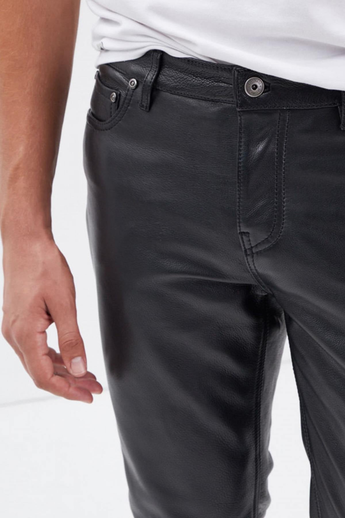 Pantaloni Uomo Daytona BOOLING PANT COW R/MILLED BLACK — vista 2