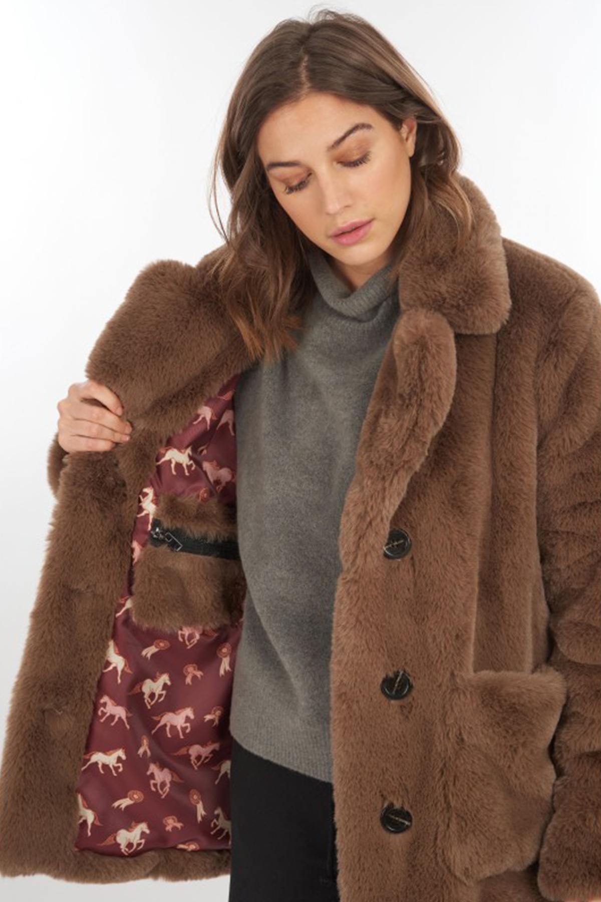 Chaqueta Mujeres Oakwood IVY TAUPE 525 — vista 4