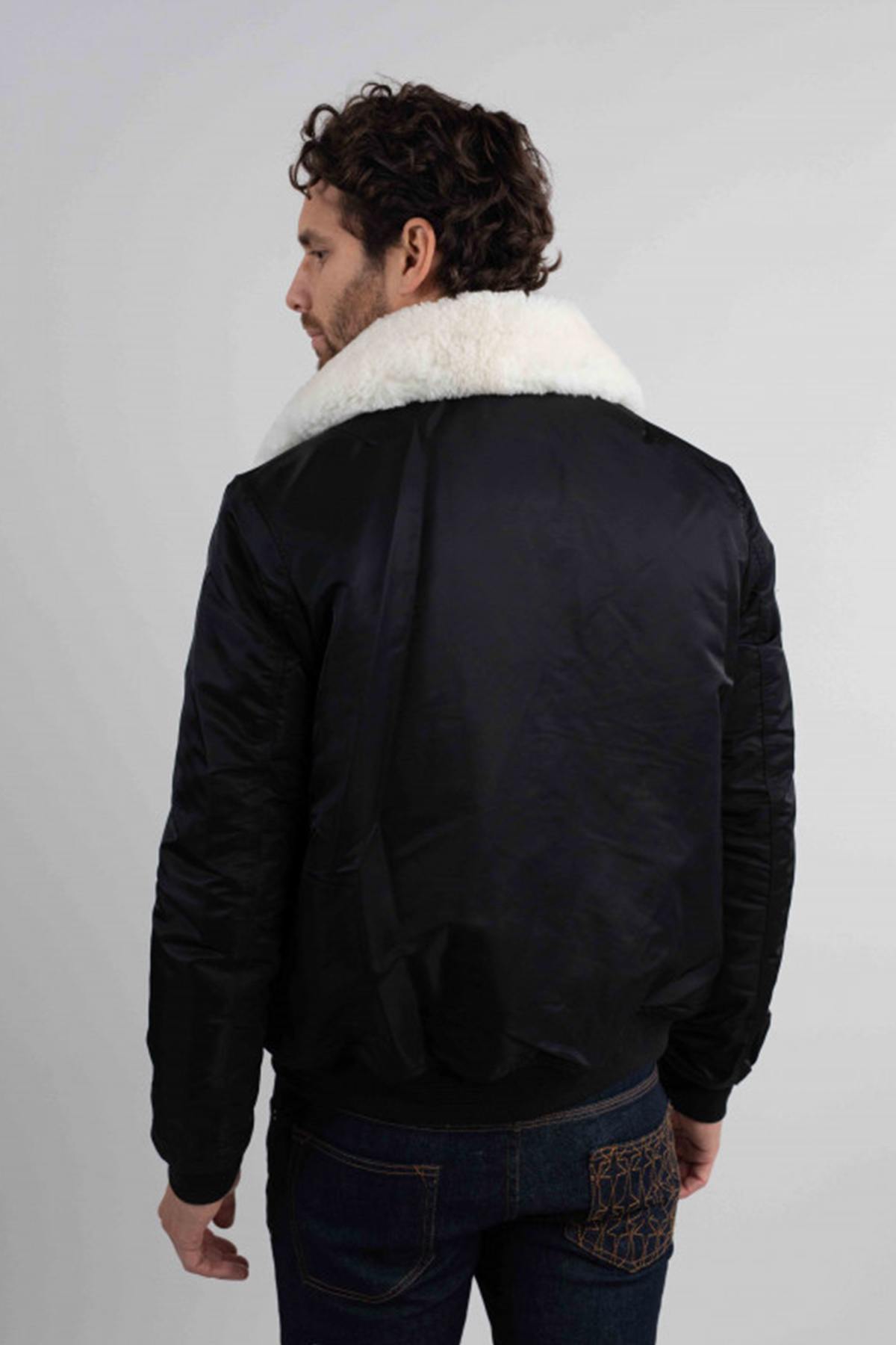 Chaqueta Hombre Patrouille De France AIRCRAFT PHENIX BLACK — vista 7