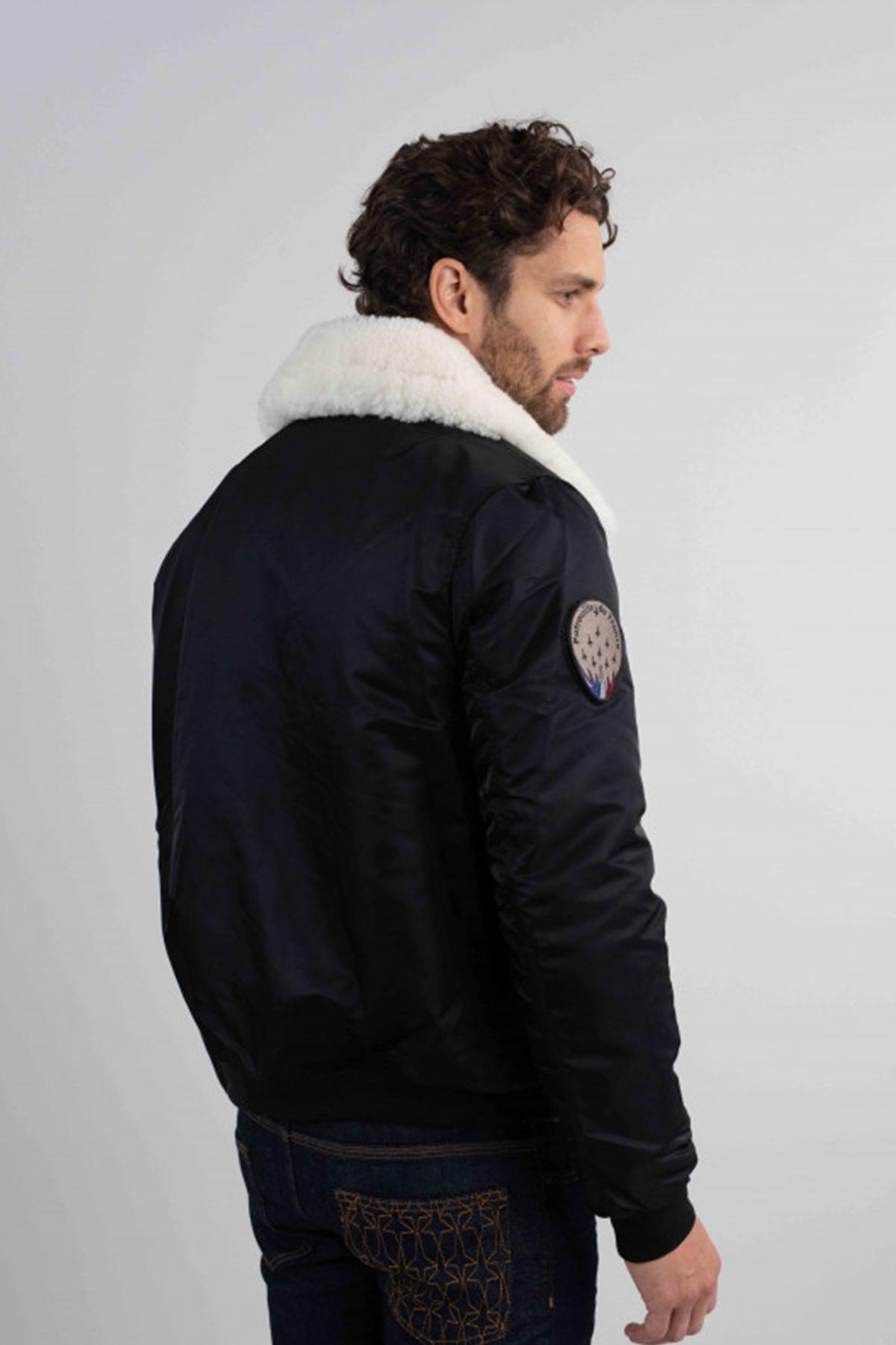 Chaqueta Hombre Patrouille De France AIRCRAFT PHENIX BLACK — vista 6