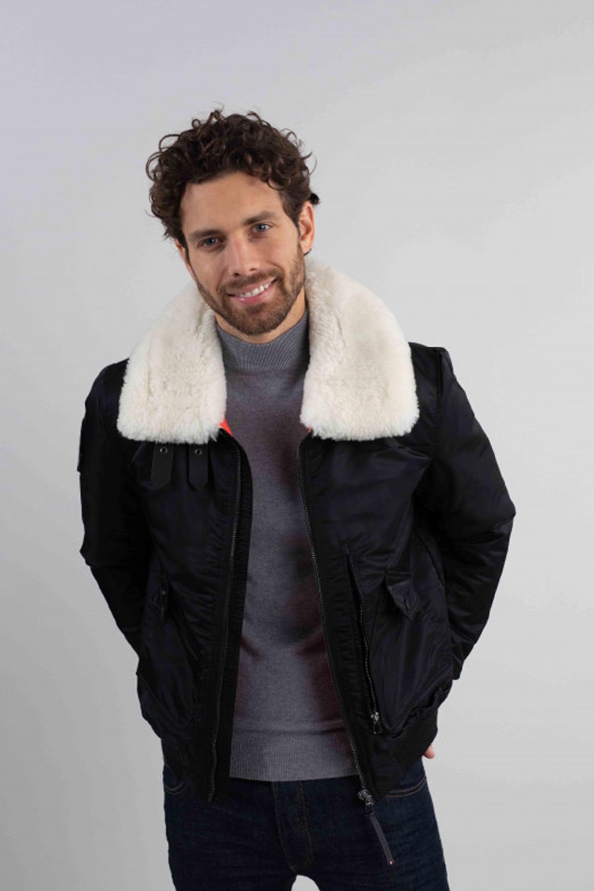 Chaqueta Hombre Patrouille De France AIRCRAFT PHENIX BLACK — vista 1