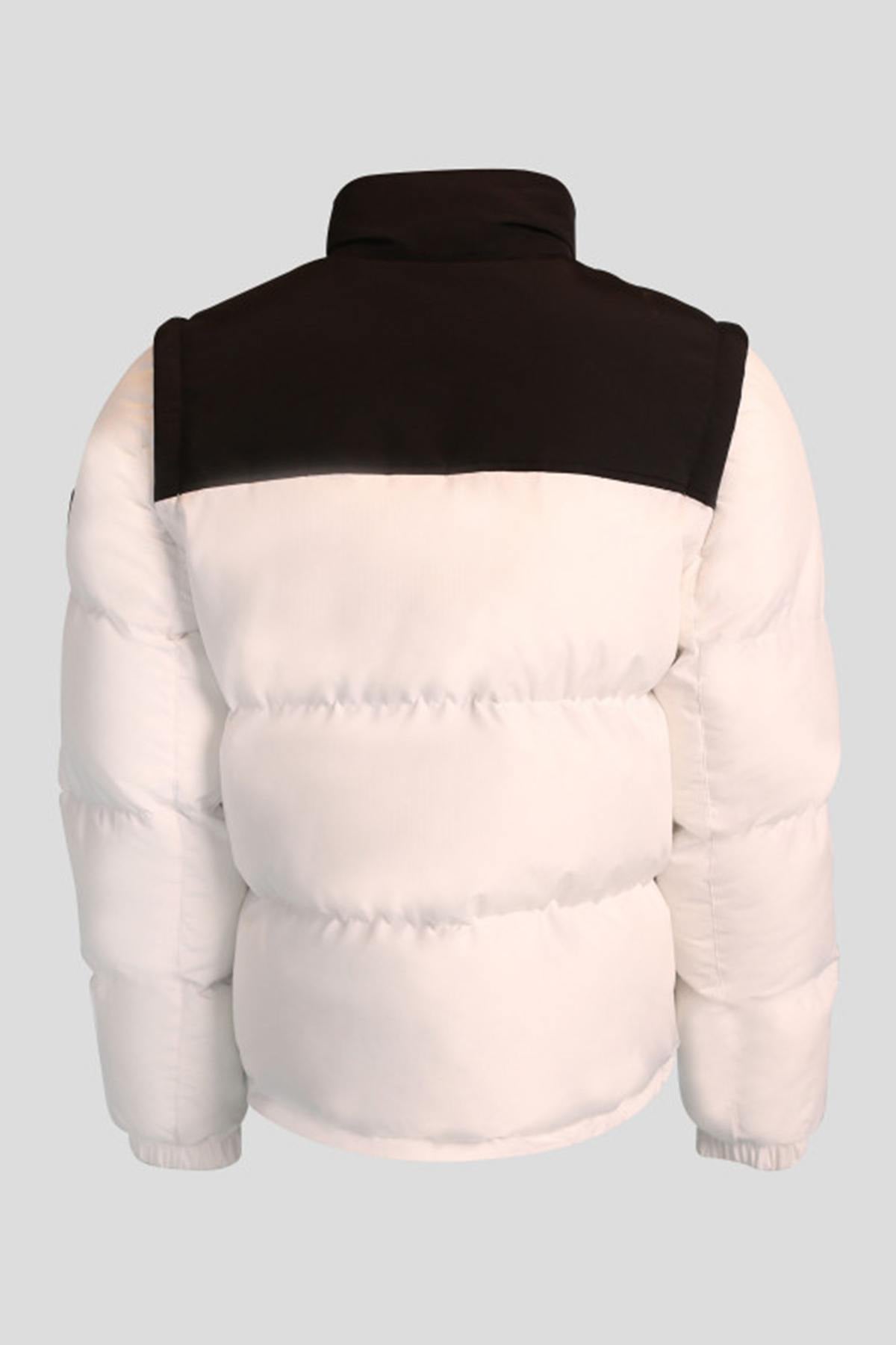 Chaqueta Hombre Redskins PUFFER HYPE WHITE BLACK — vista 3
