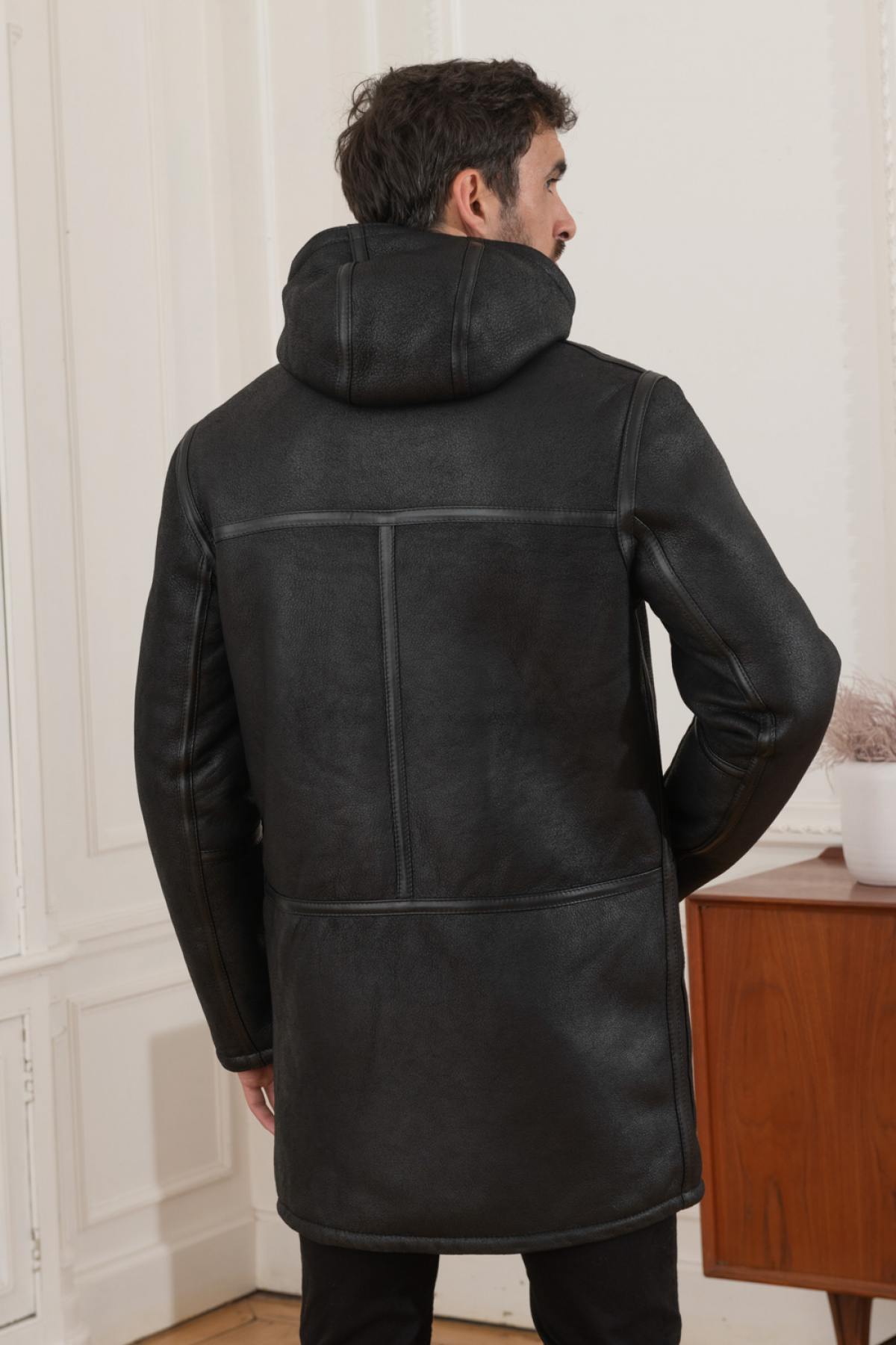 Herren Mantel Schott LCCOLORADOH BLACK — Ansicht 6