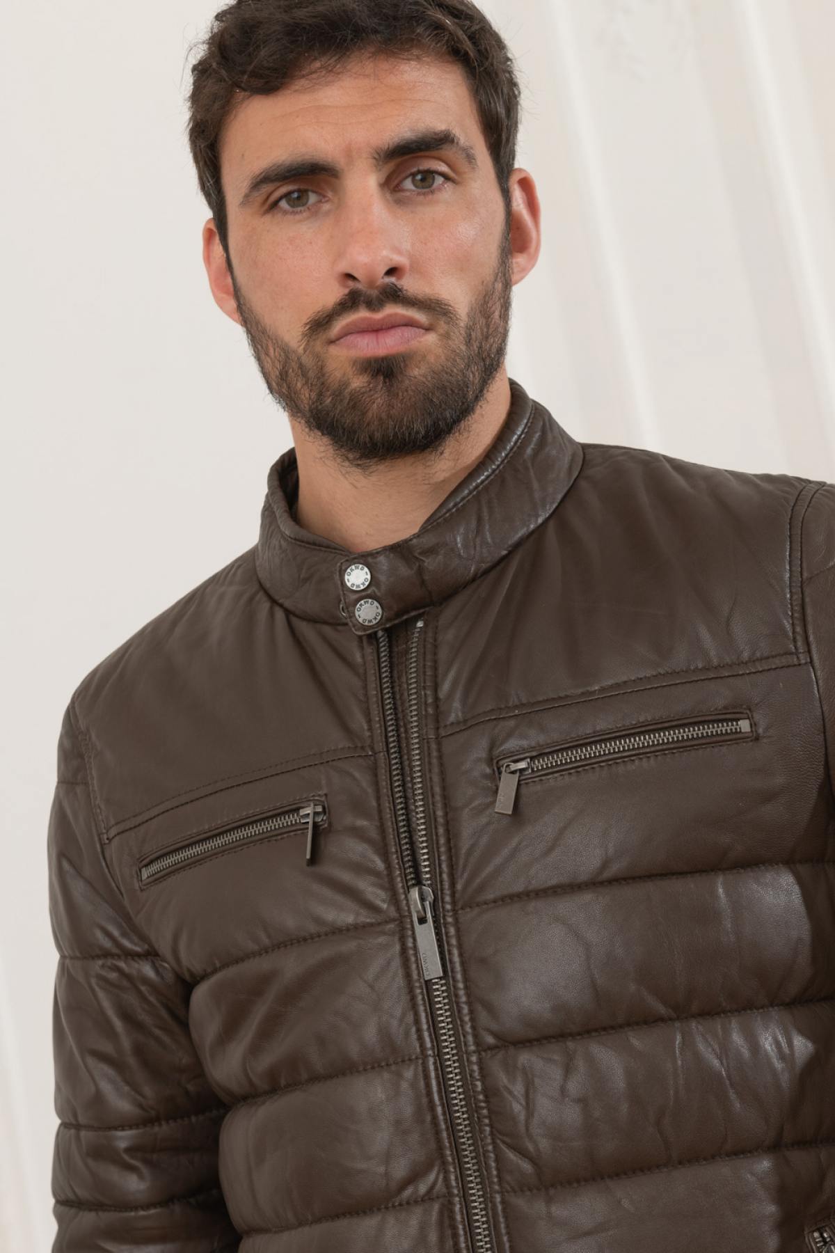 Chaqueta Hombre Oakwood EDWIN MARRON FONCE 504 — vista 8