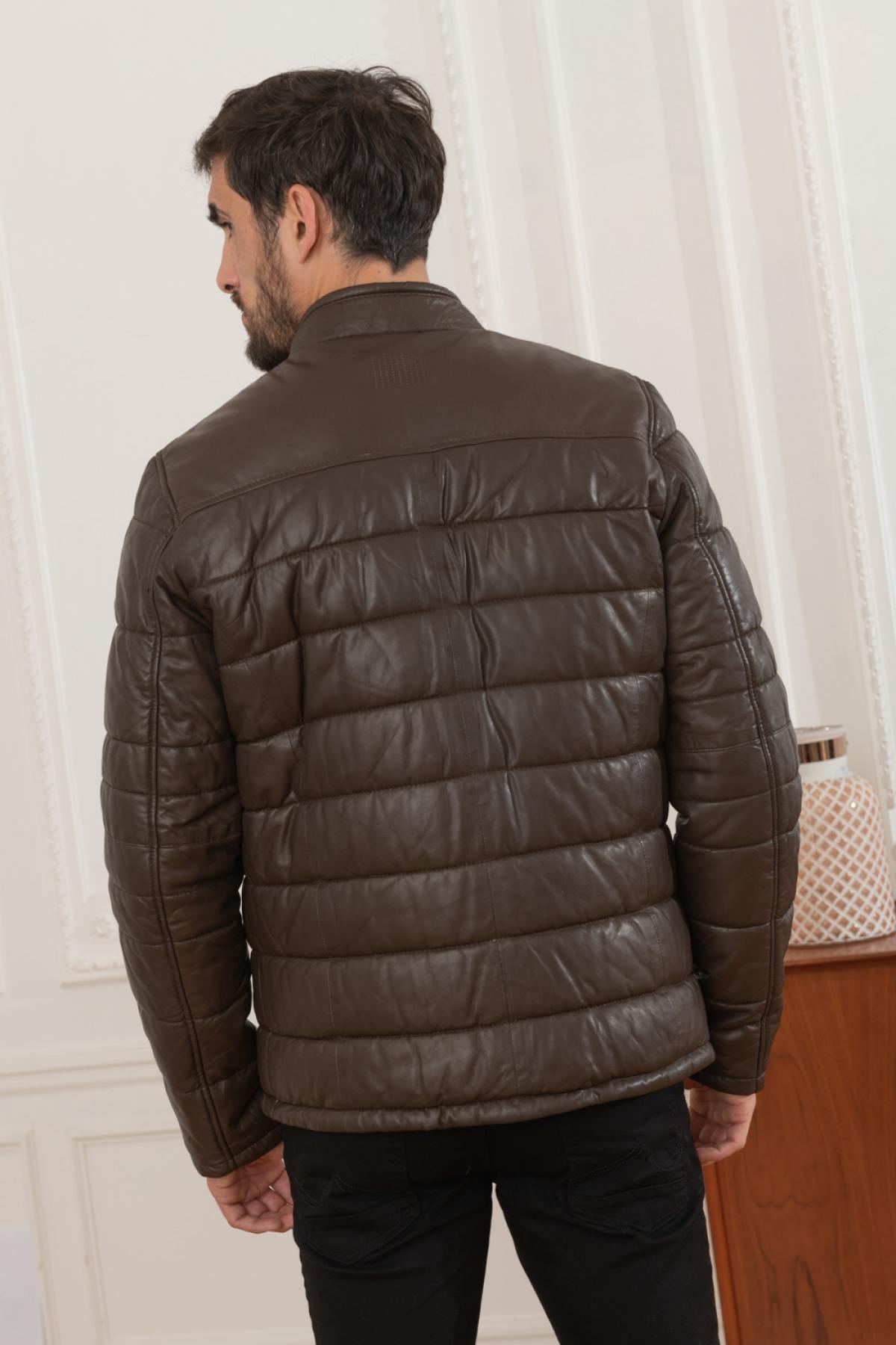 Chaqueta Hombre Oakwood EDWIN MARRON FONCE 504 — vista 5