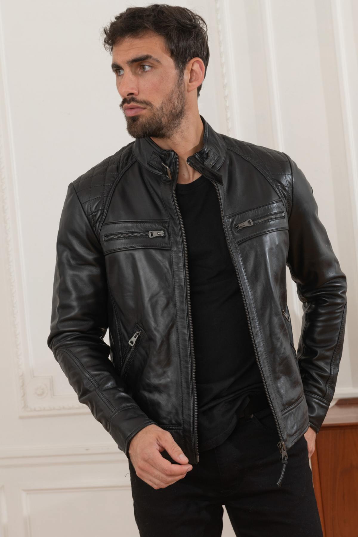 Herren Jacke Redskins BALBOA HOLSTER BLACK — Ansicht 3