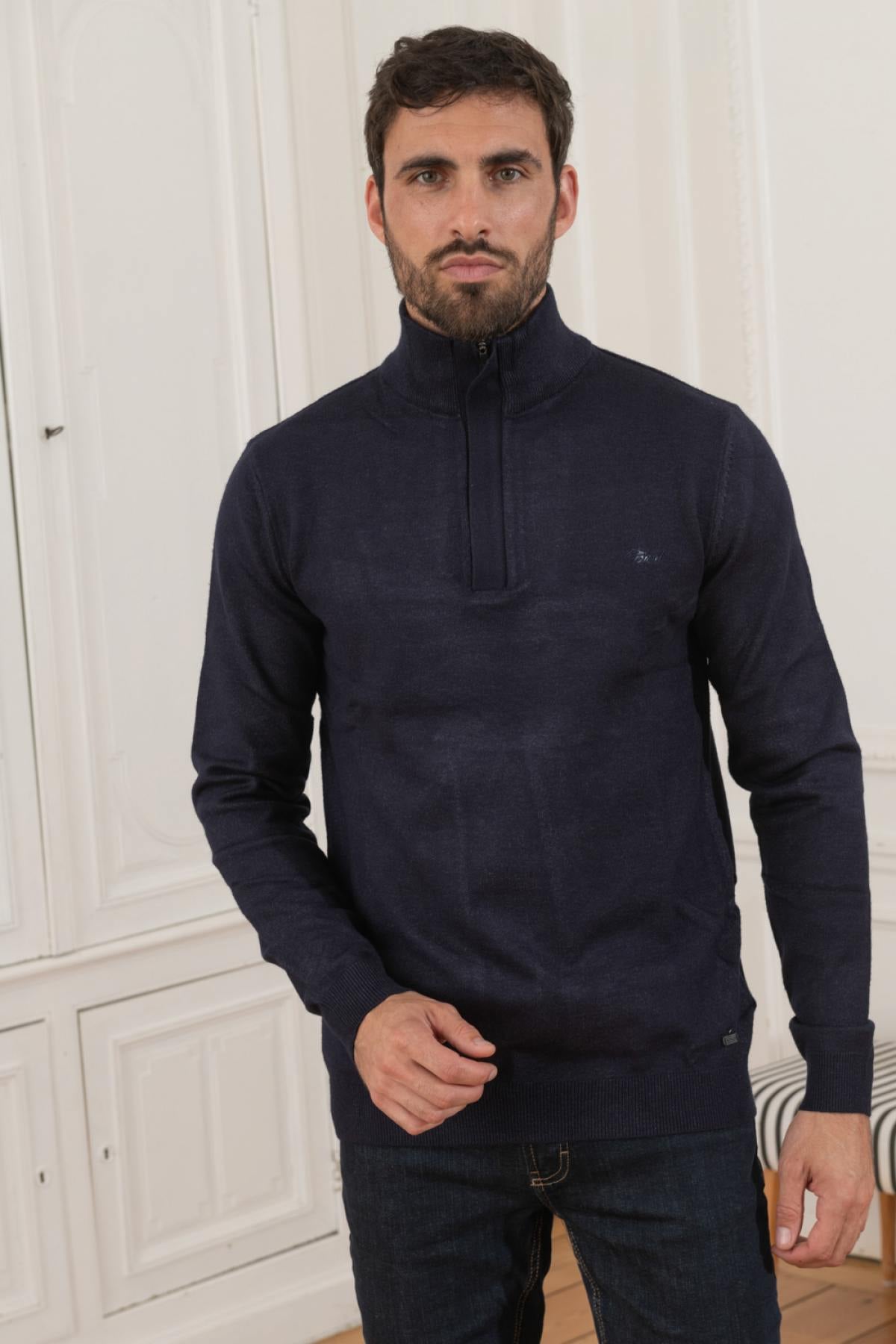 Jersey/sudadera Hombre Petrol Industries KWC268 5147 DARK PETROL — vista 3