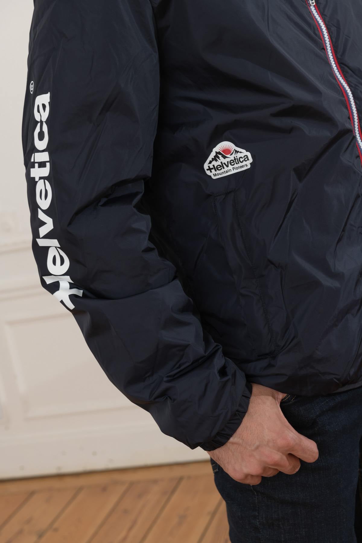 Blouson Homme Helvetica Mountain Pioneers NILS DARK NAVY — vue 8