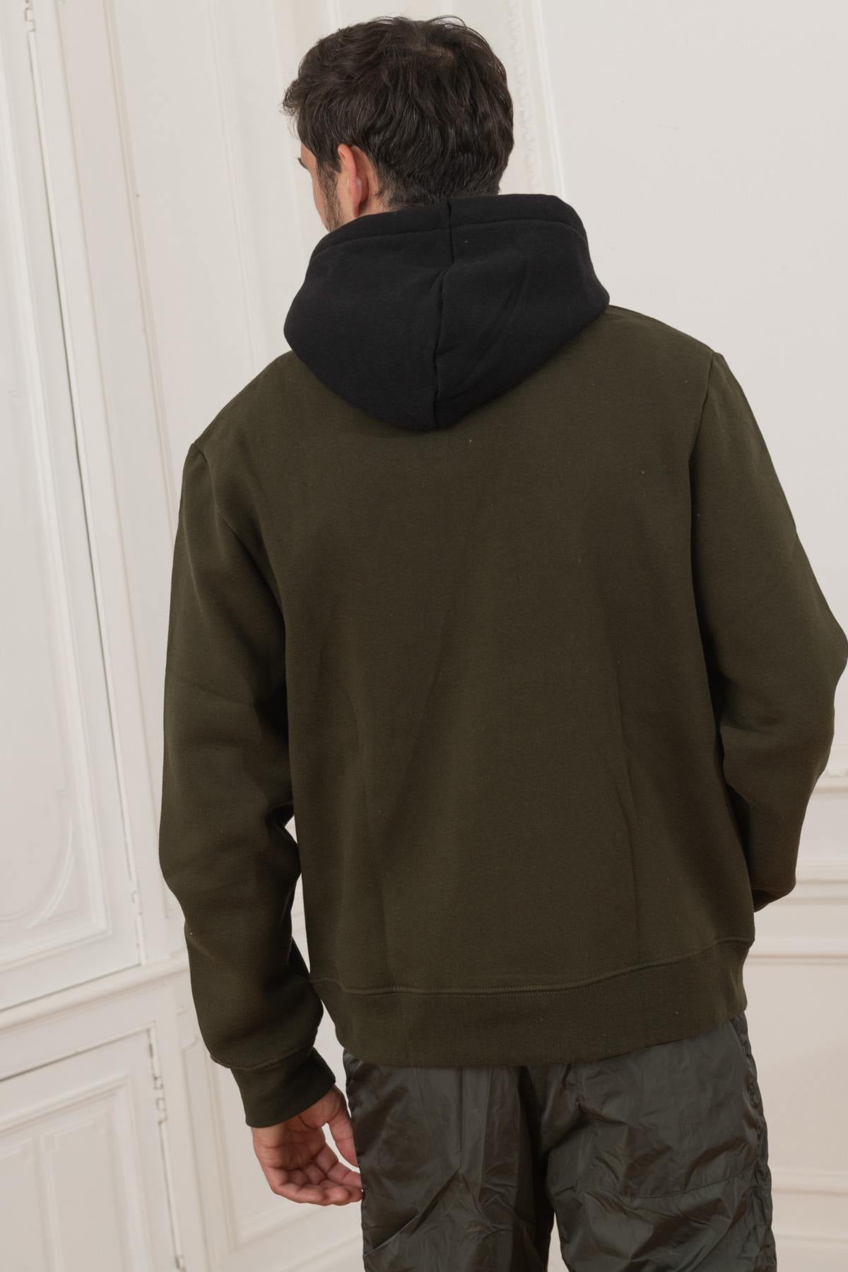 Jersey/sudadera Hombre Helvetica Mountain Pioneers WINGO KAKI — vista 3