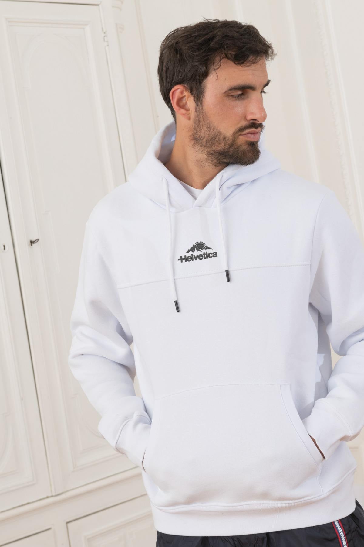 Jersey/sudadera Hombre Helvetica Mountain Pioneers ROSS WHITE — vista 1