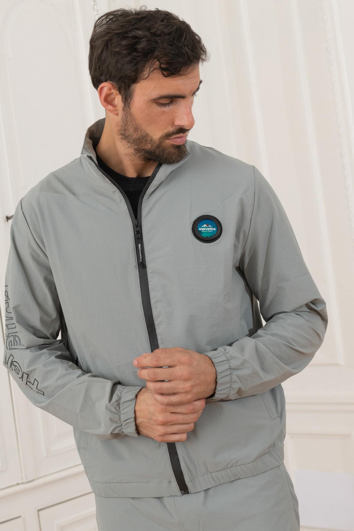 Herren Mantel Helvetica Mountain Pioneers DIAZ GREY — Ansicht 1