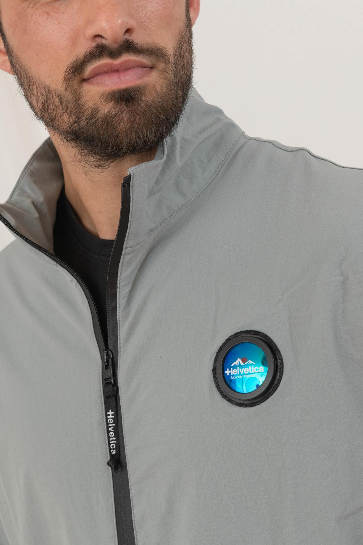 Herren Mantel Helvetica Mountain Pioneers DIAZ GREY — Ansicht 2