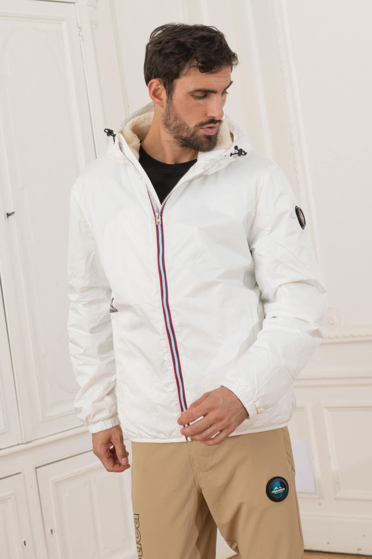 Chaqueta Hombre Helvetica Mountain Pioneers NILS WHITE — vista 6