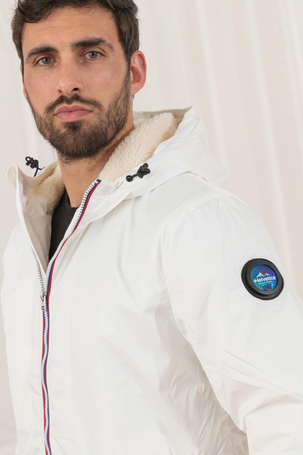 Chaqueta Hombre Helvetica Mountain Pioneers NILS WHITE — vista 2