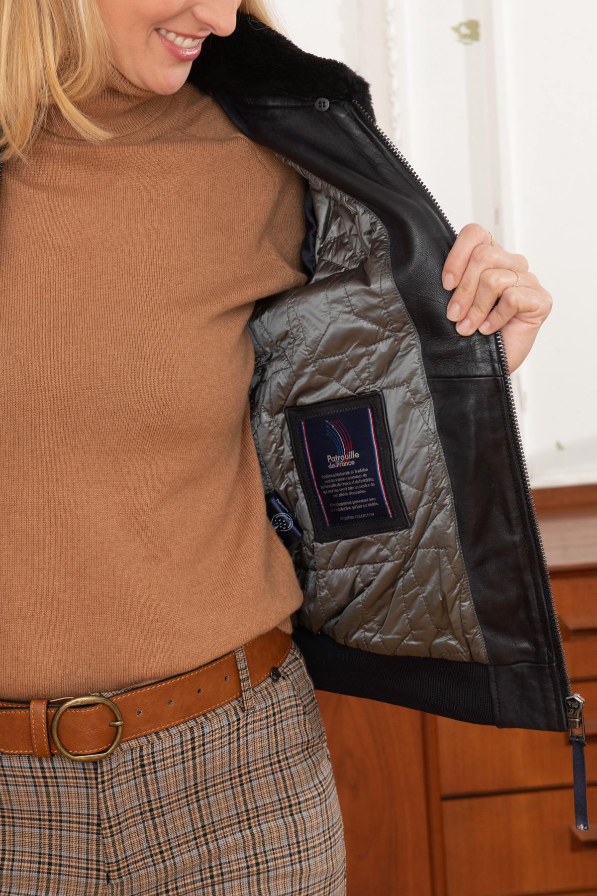 Giacche Donna Patrouille De France TODD ALPHA NAVY — vista 5