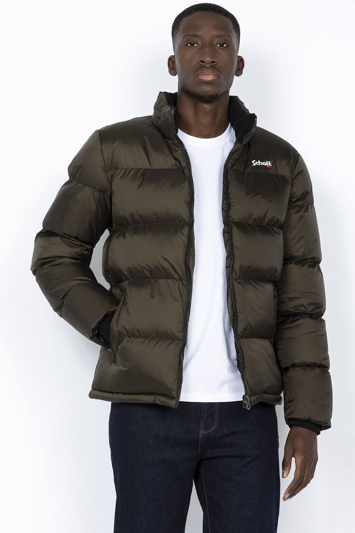Blouson Homme Schott IDAHO KAKI — vue 1