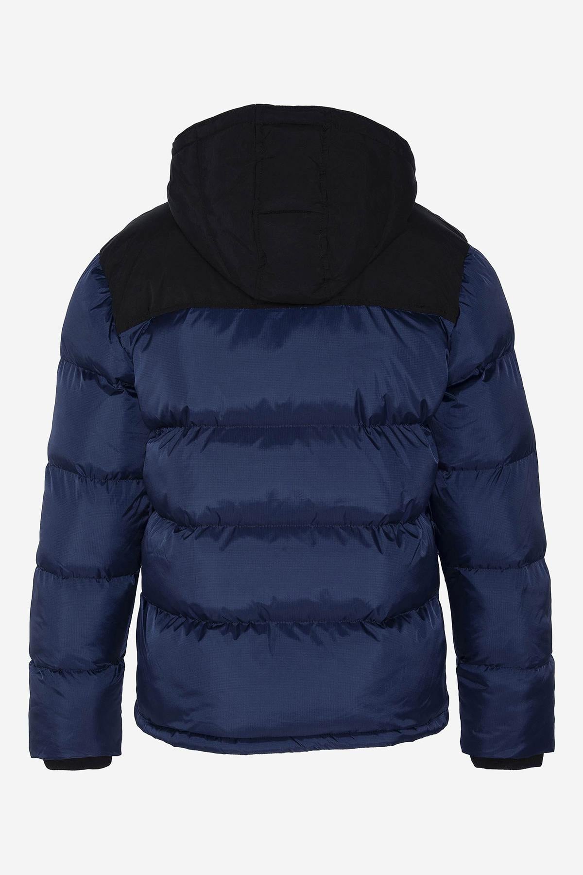 Giacche Uomo Schott UTAH2 NAVY — vista 2