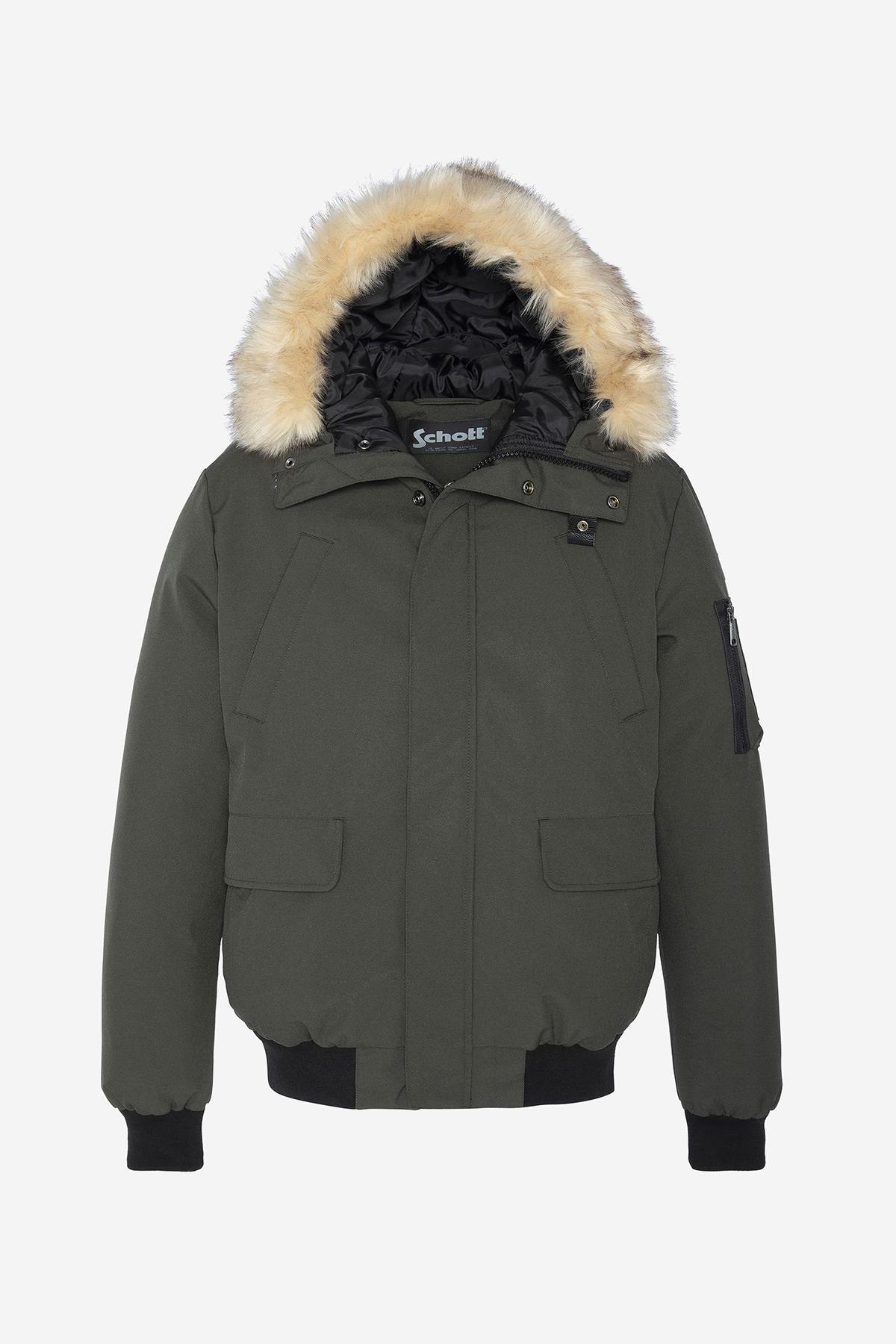 Chaqueta Hombre Schott KEYBURN KAKI — vista 1
