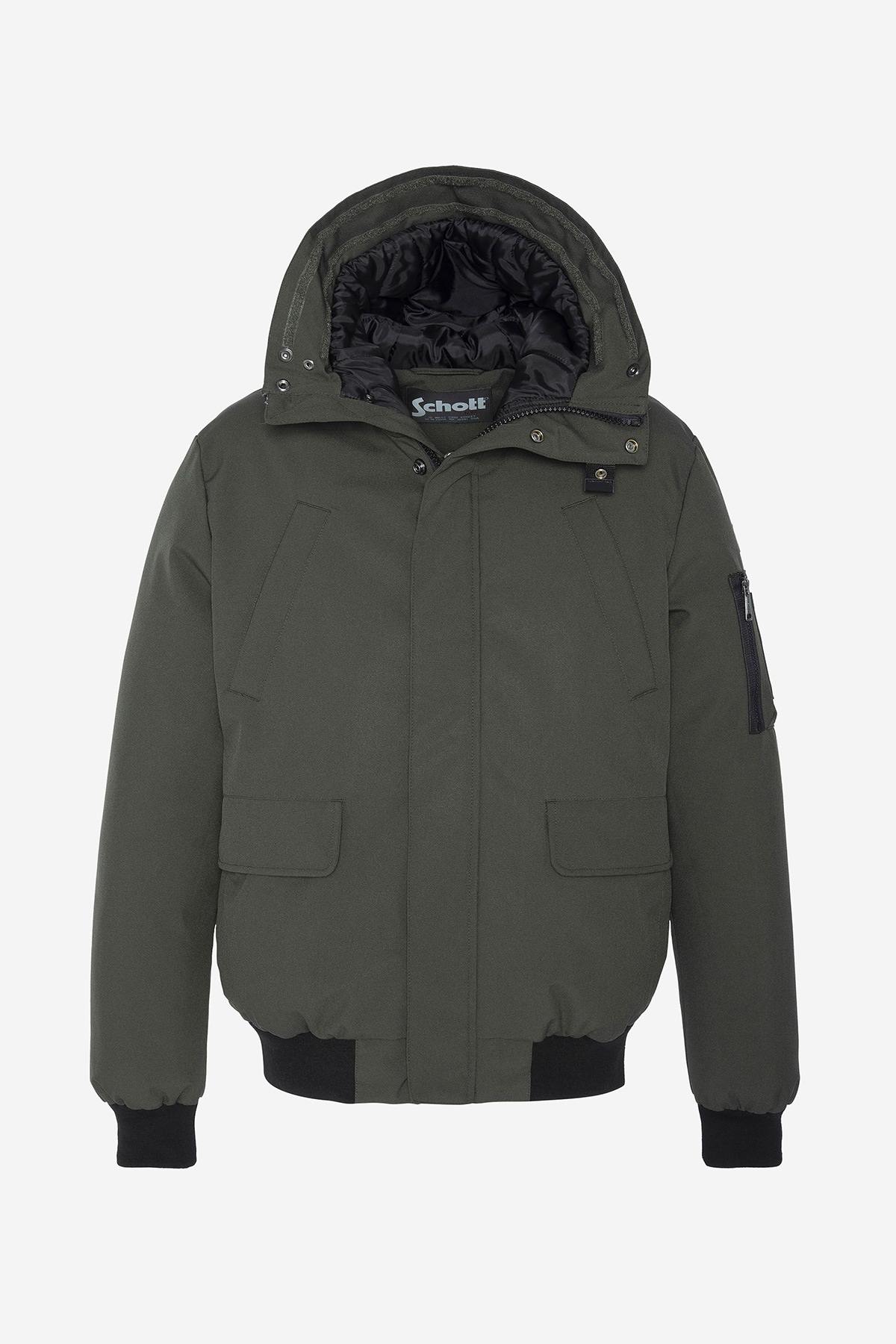 Chaqueta Hombre Schott KEYBURN KAKI — vista 2