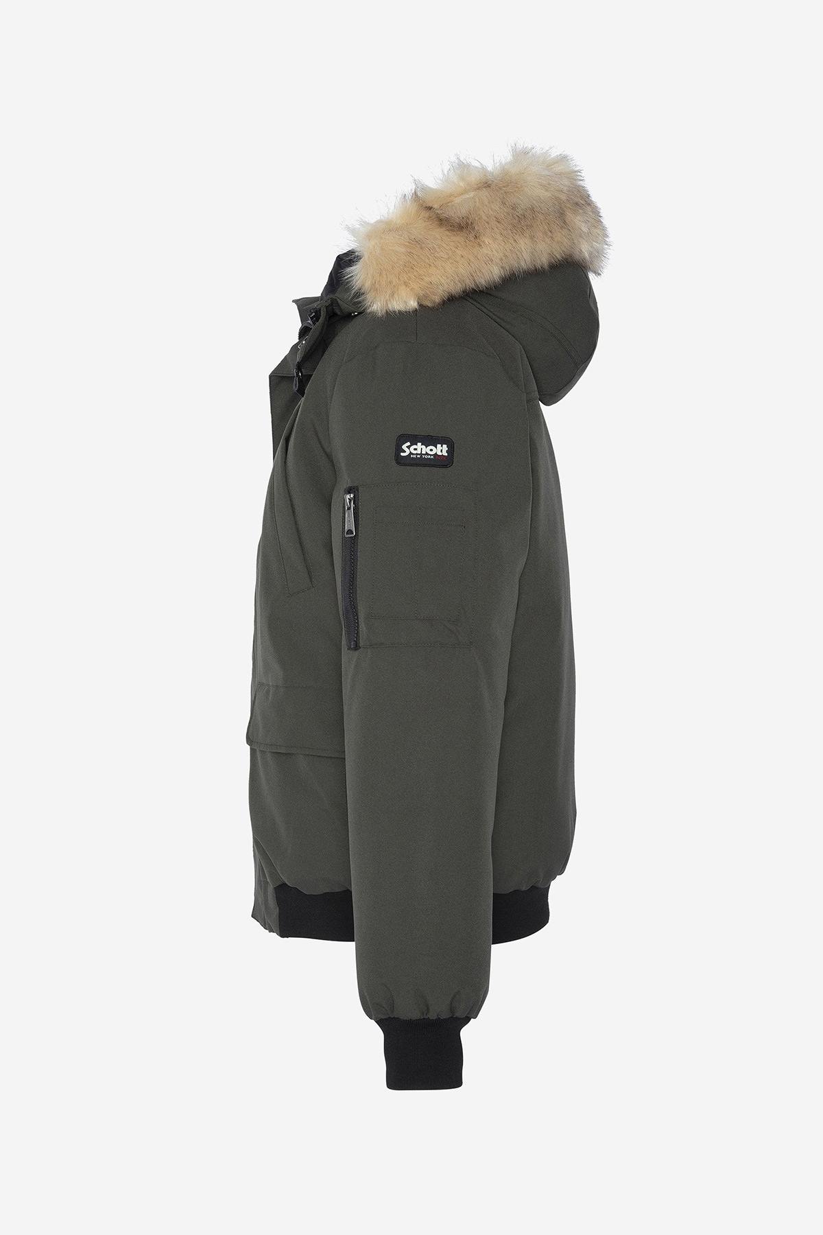Chaqueta Hombre Schott KEYBURN KAKI — vista 3