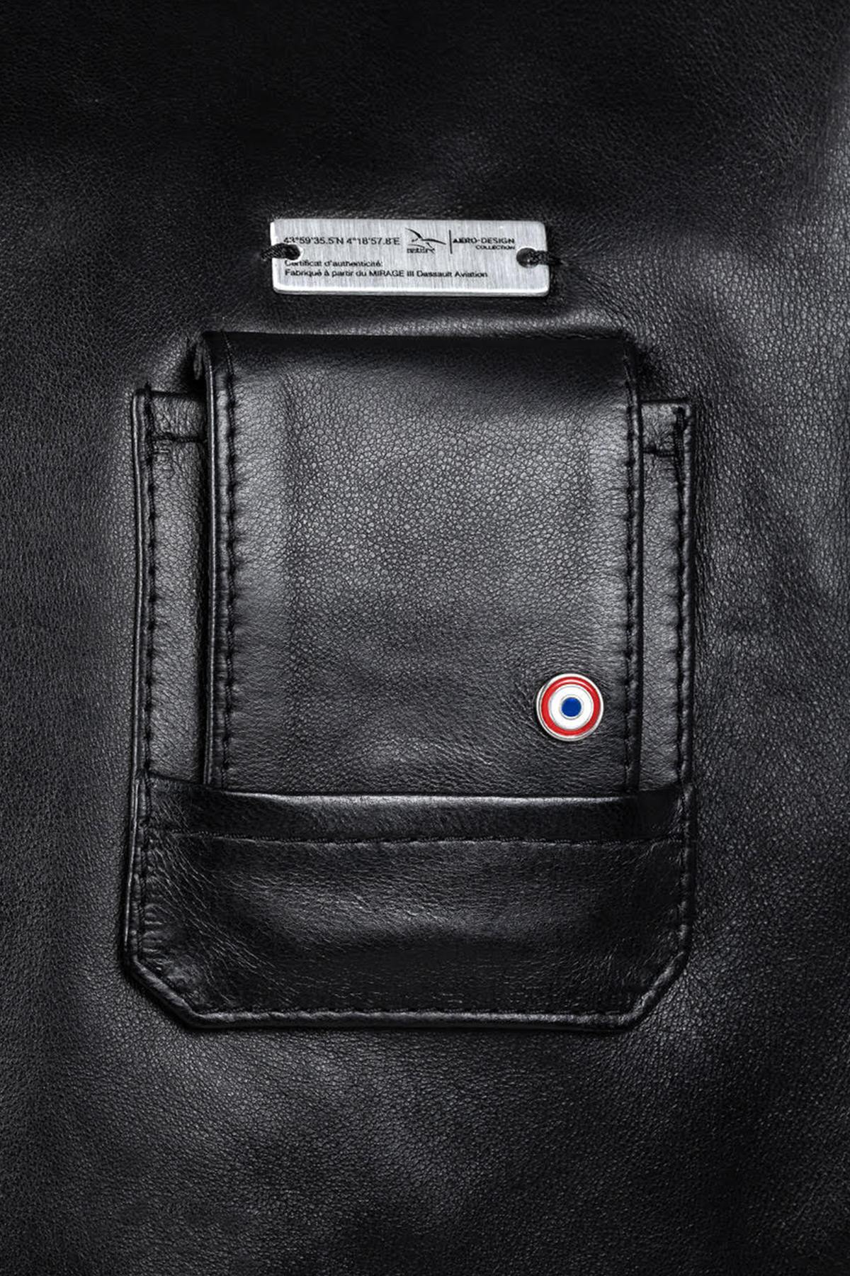 Herren Jacke Aéro-design BLOUPNHN NOIR — Ansicht 4