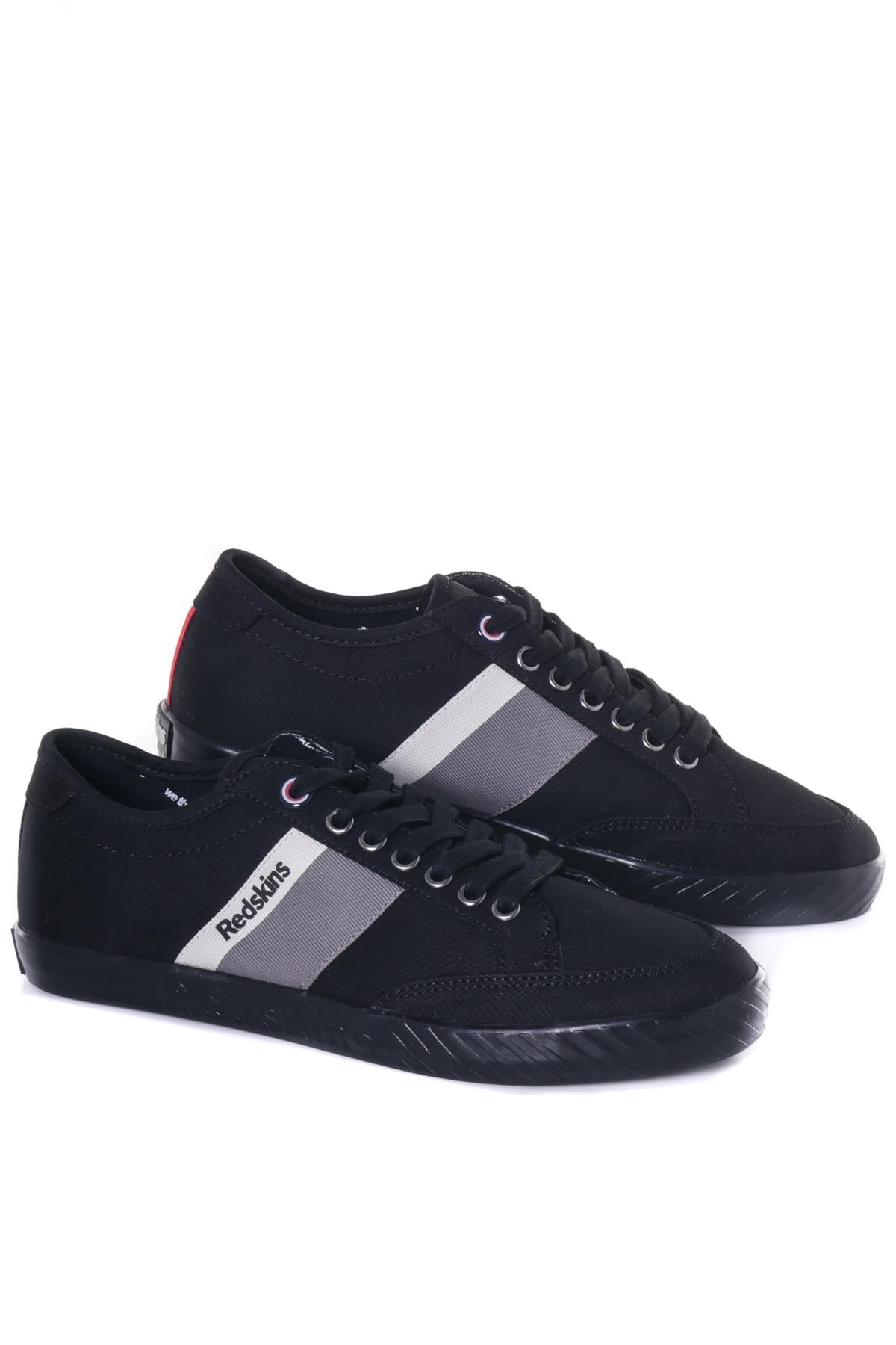 Sneakers In Tela Uomo Redskins ROCHER NOIR GRIS — vista 1