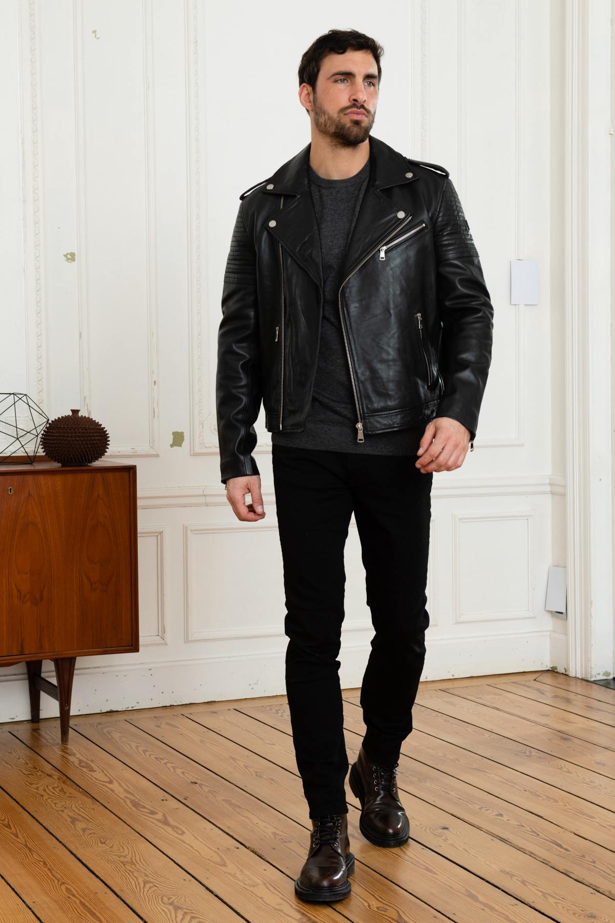 Herren Jacke Redskins ROCK HOLSTER BLACK — Ansicht 8