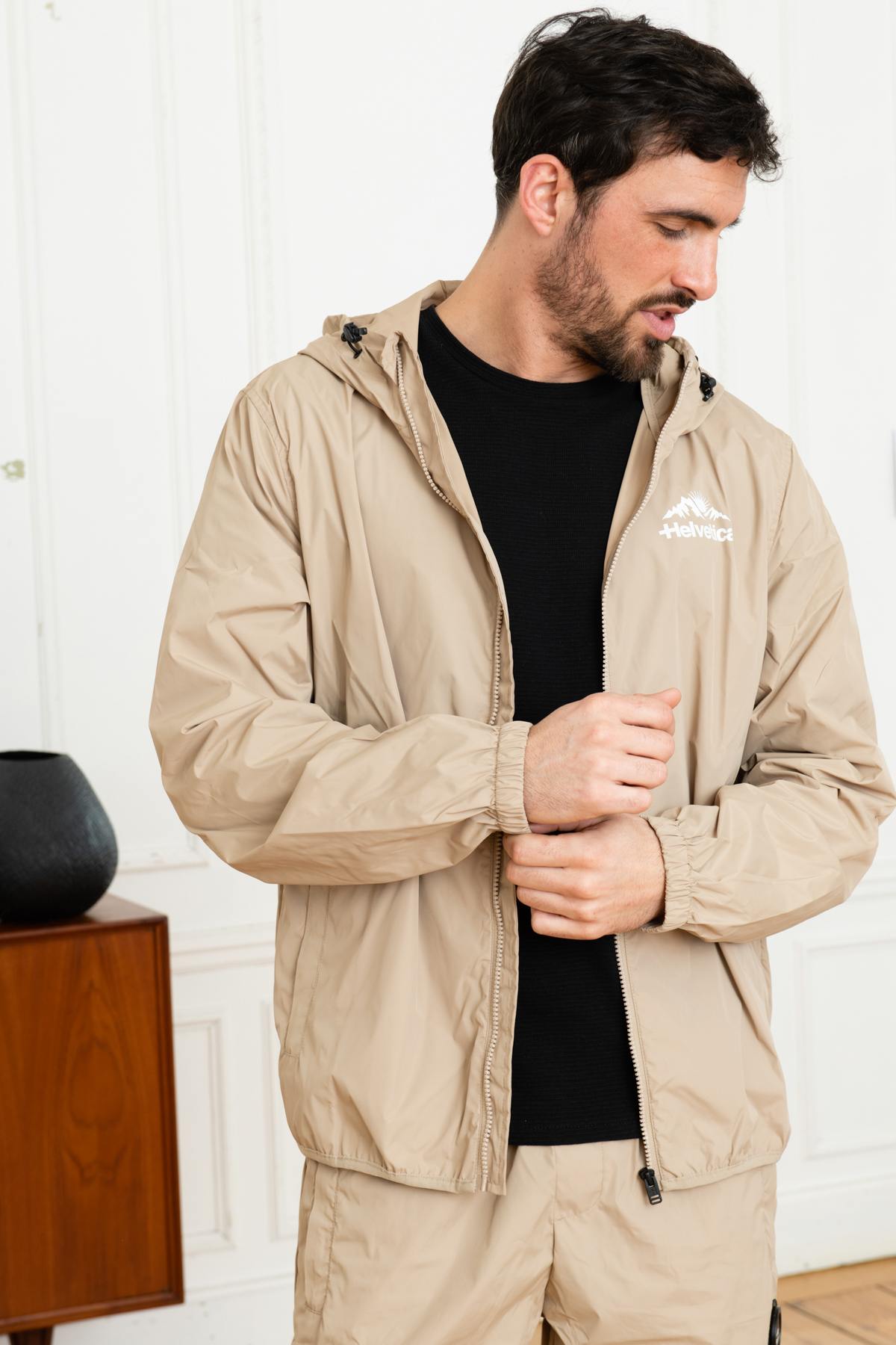 Giacche Uomo Helvetica Mountain Pioneers BLUM BEIGE — vista 1