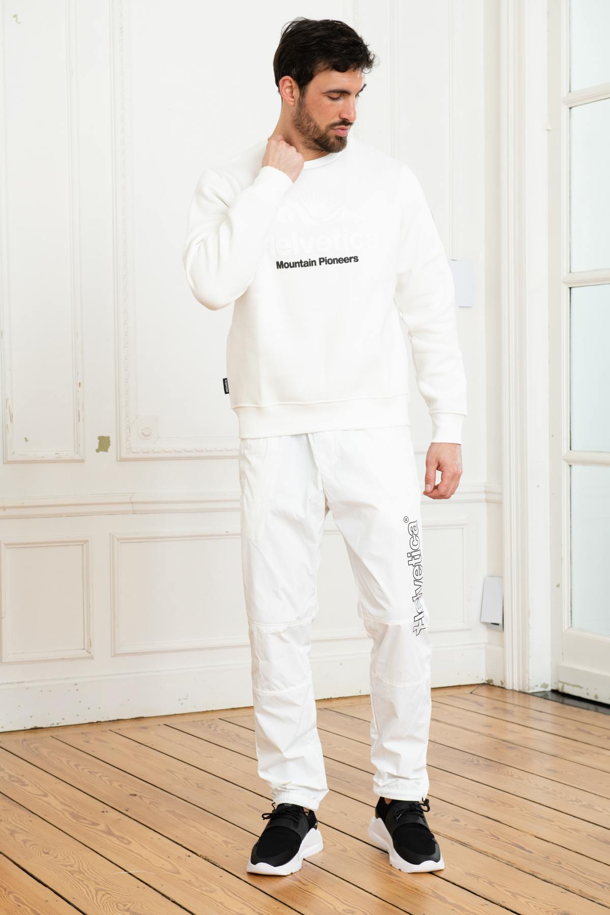 Pantalon Hombre Helvetica Mountain Pioneers BARTON WHITE — vista 4