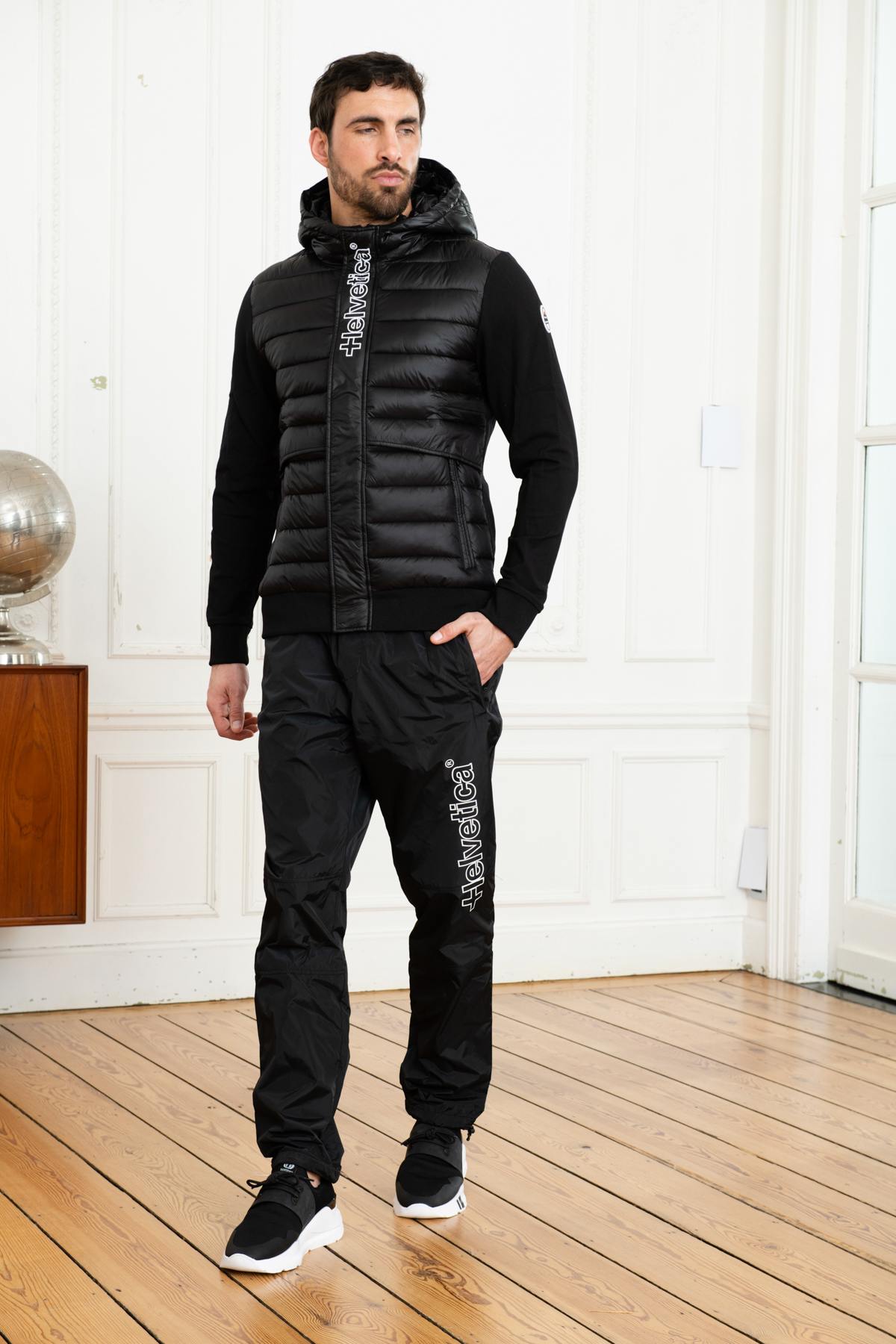 Pantalon Homme Helvetica Mountain Pioneers BARTON BLACK — vue 4