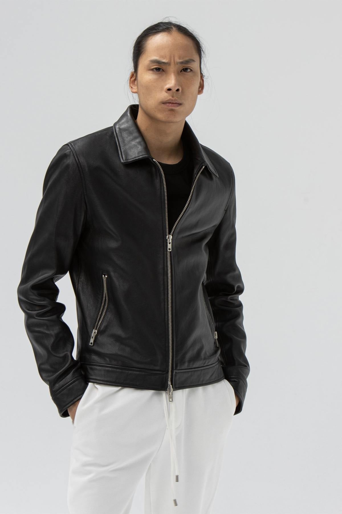 Herren Jacke Serge Pariente RANDOM BLACK — Ansicht 1