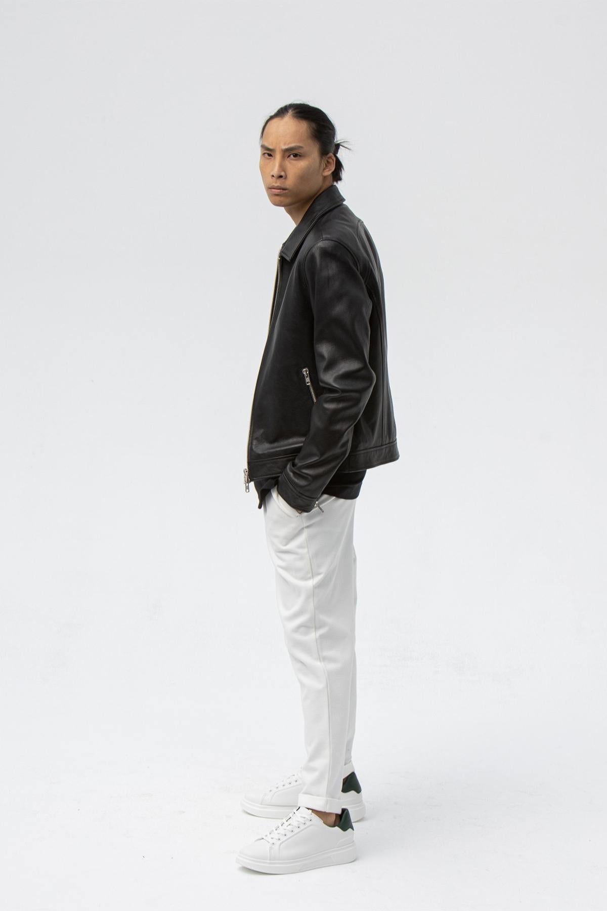 Herren Jacke Serge Pariente RANDOM BLACK — Ansicht 4