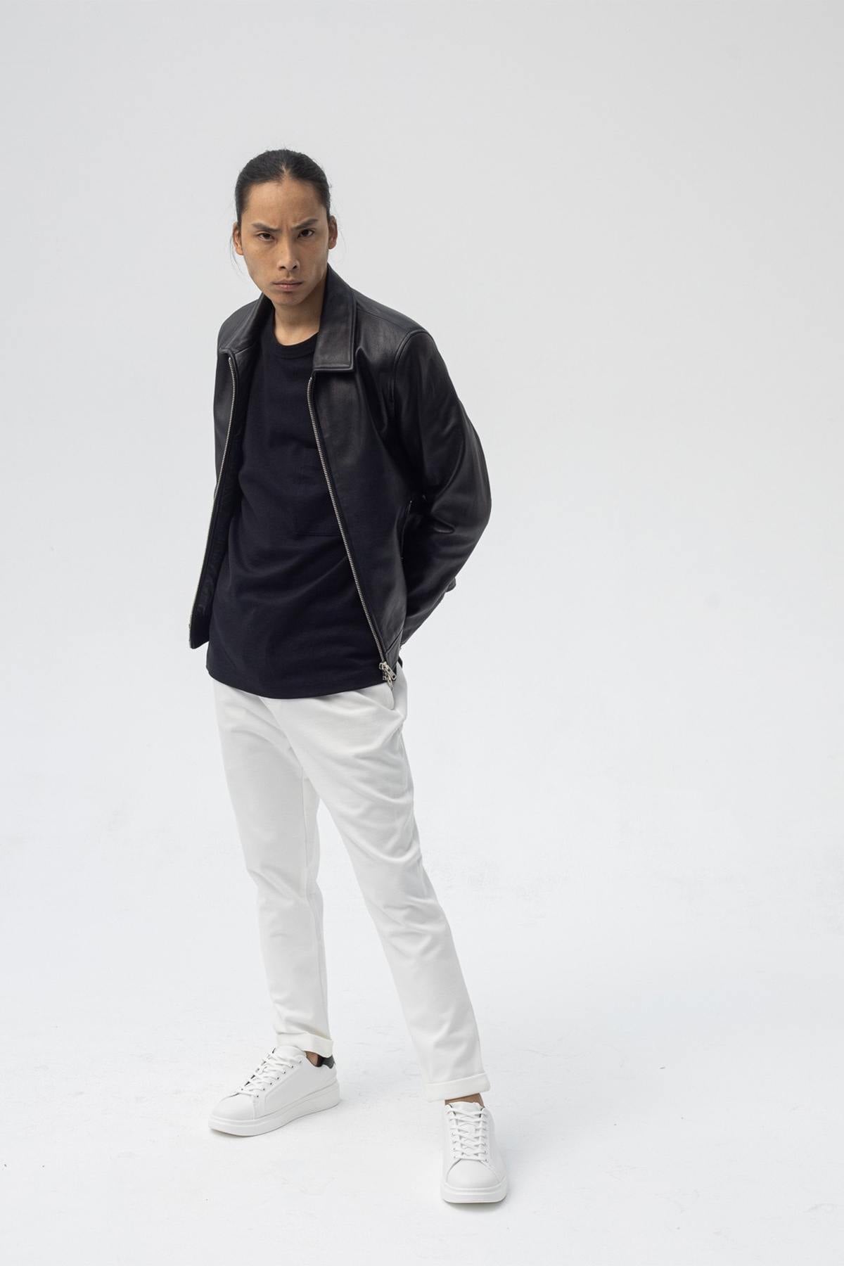 Herren Jacke Serge Pariente RANDOM BLACK — Ansicht 7