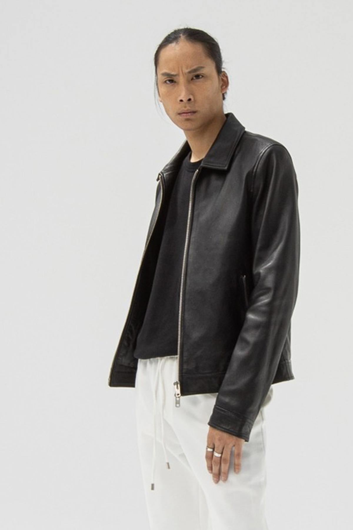 Herren Jacke Serge Pariente RANDOM BLACK — Ansicht 2
