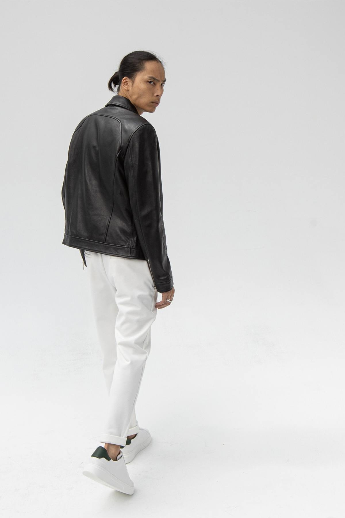 Herren Jacke Serge Pariente RANDOM BLACK — Ansicht 3
