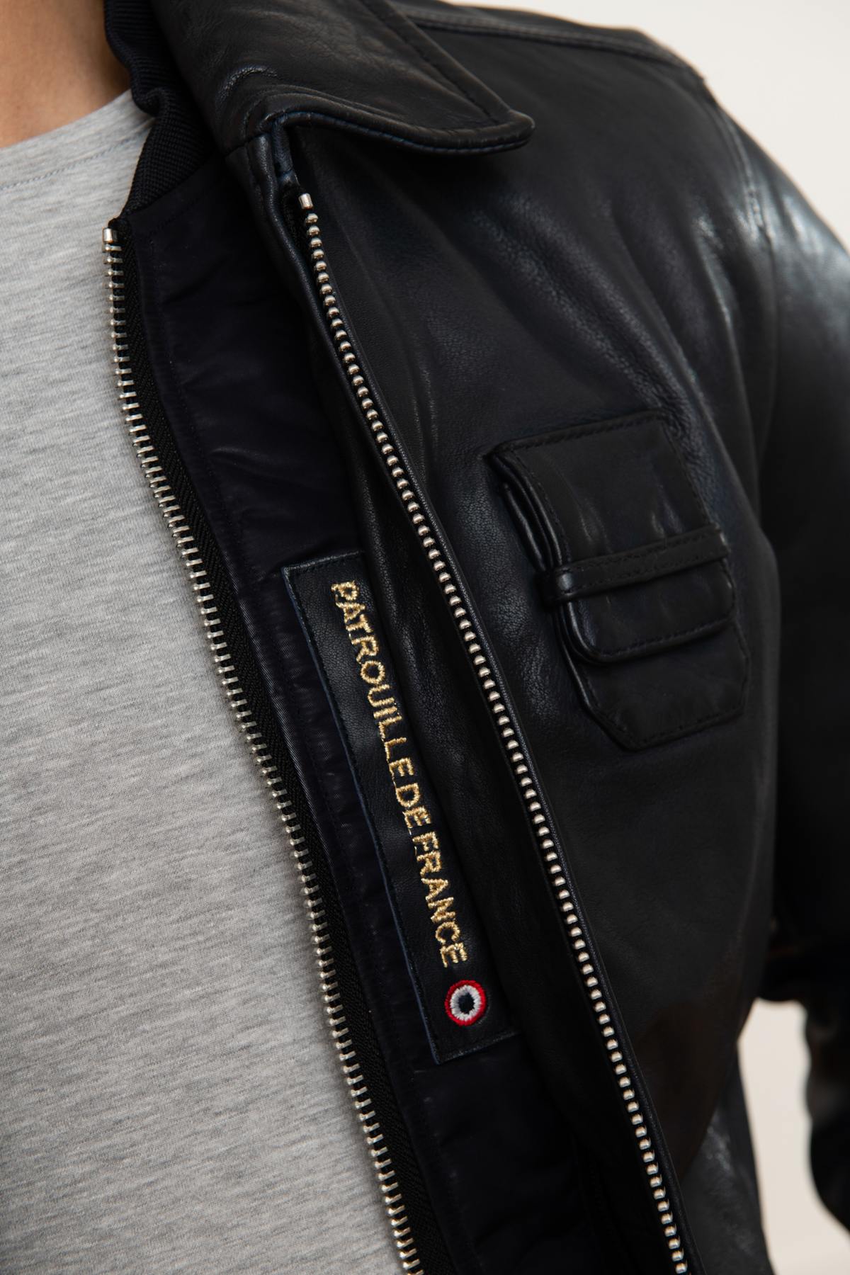 Herren Jacke Patrouille De France JAEGGER ALPHA NAVY — Ansicht 8