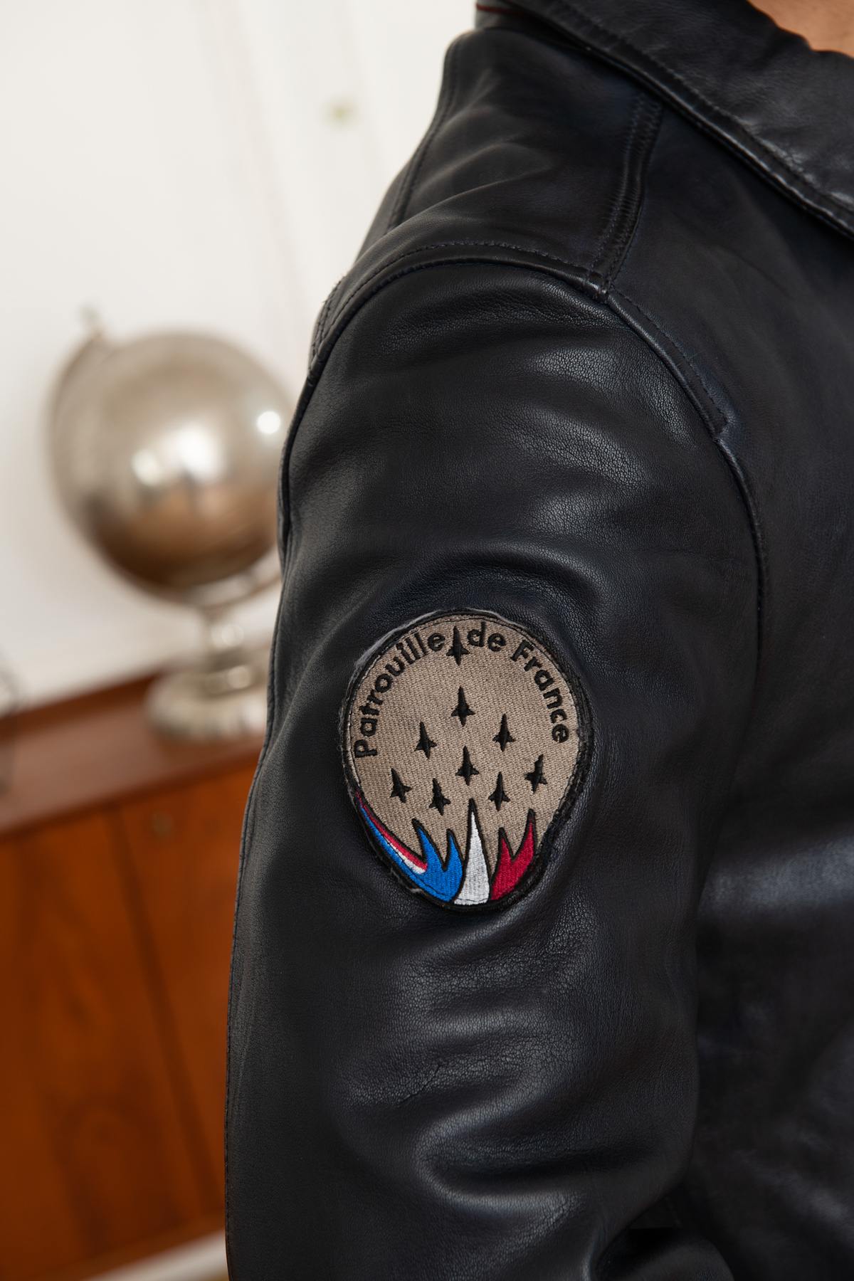 Herren Jacke Patrouille De France JAEGGER ALPHA NAVY — Ansicht 7