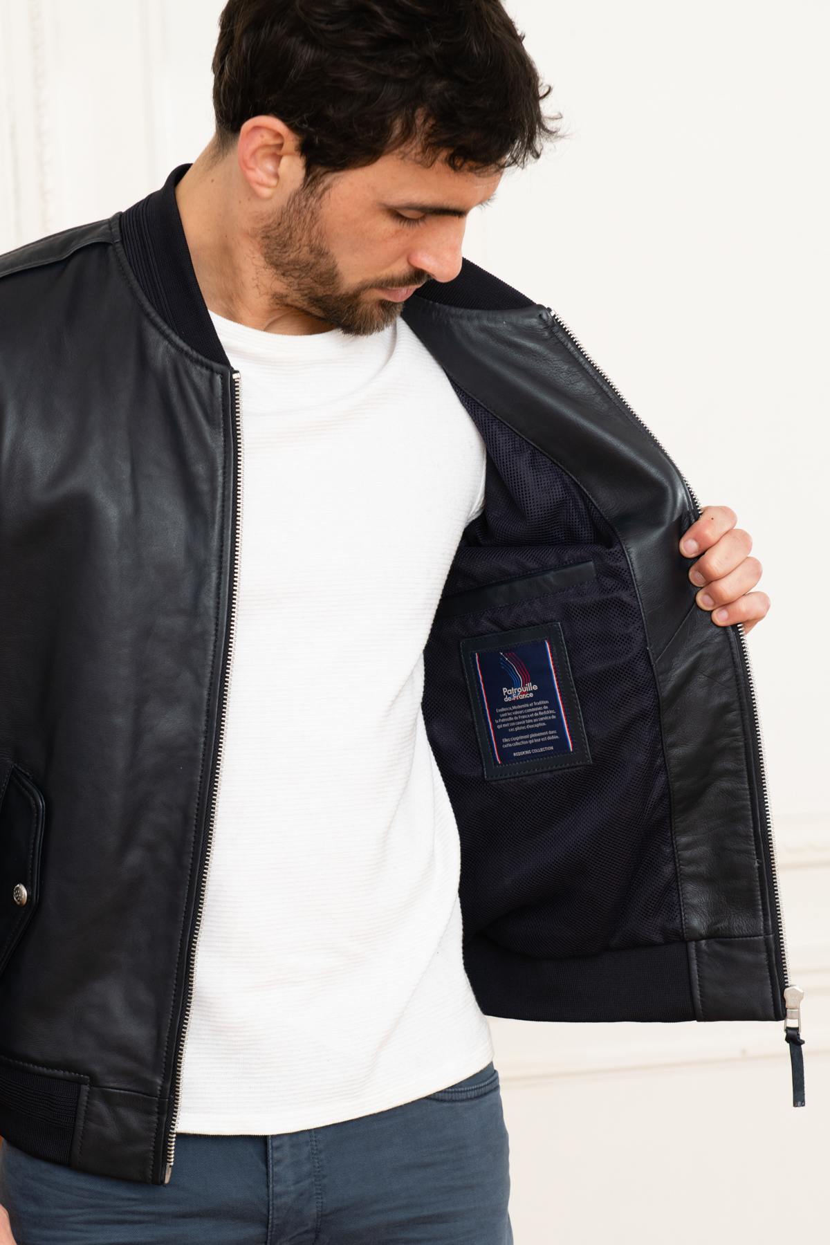 Giacche Uomo Patrouille De France APOLLO NAPOLI NAVY BLUE — vista 5