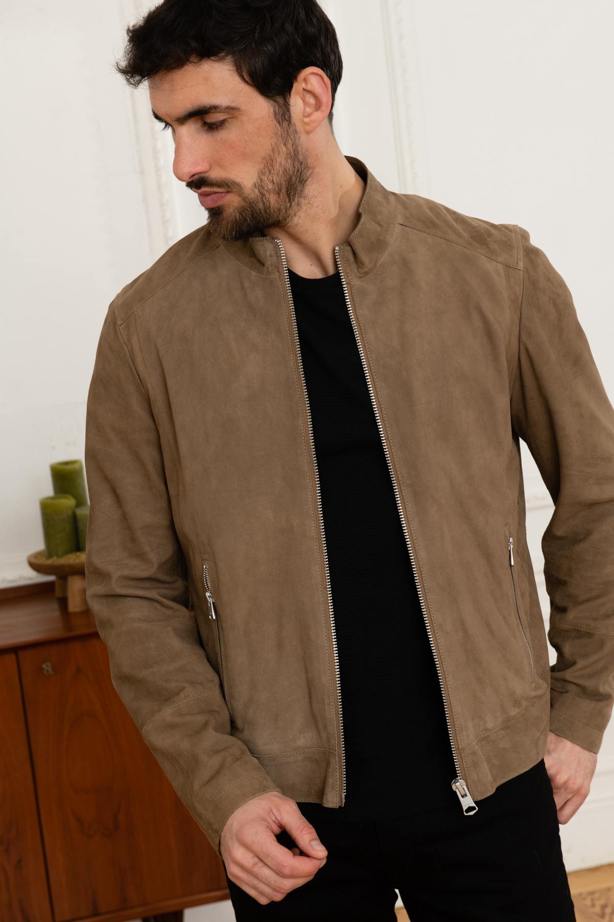Chemise Country DANIEL MARRON - Chemise Manches Longues pour homme