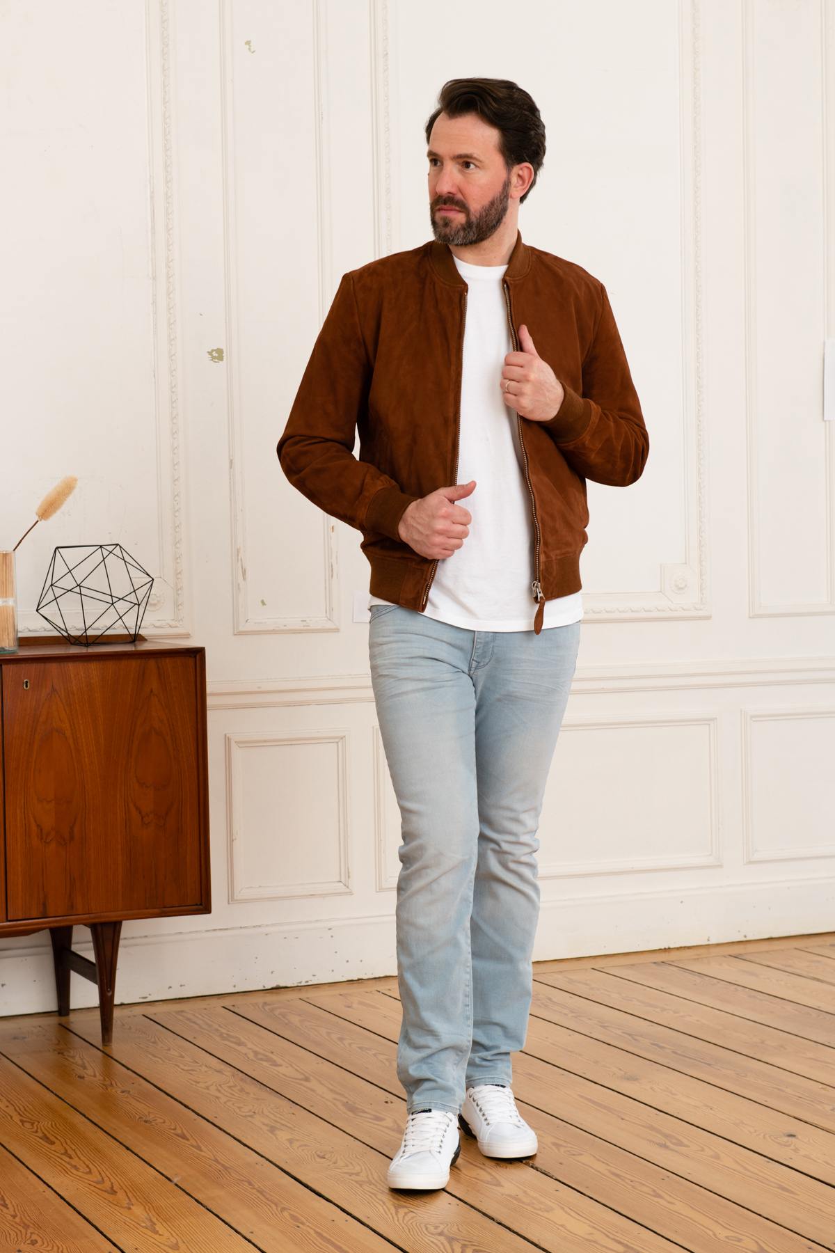Chaqueta Hombre Schott LC300 COGNAC — vista 8