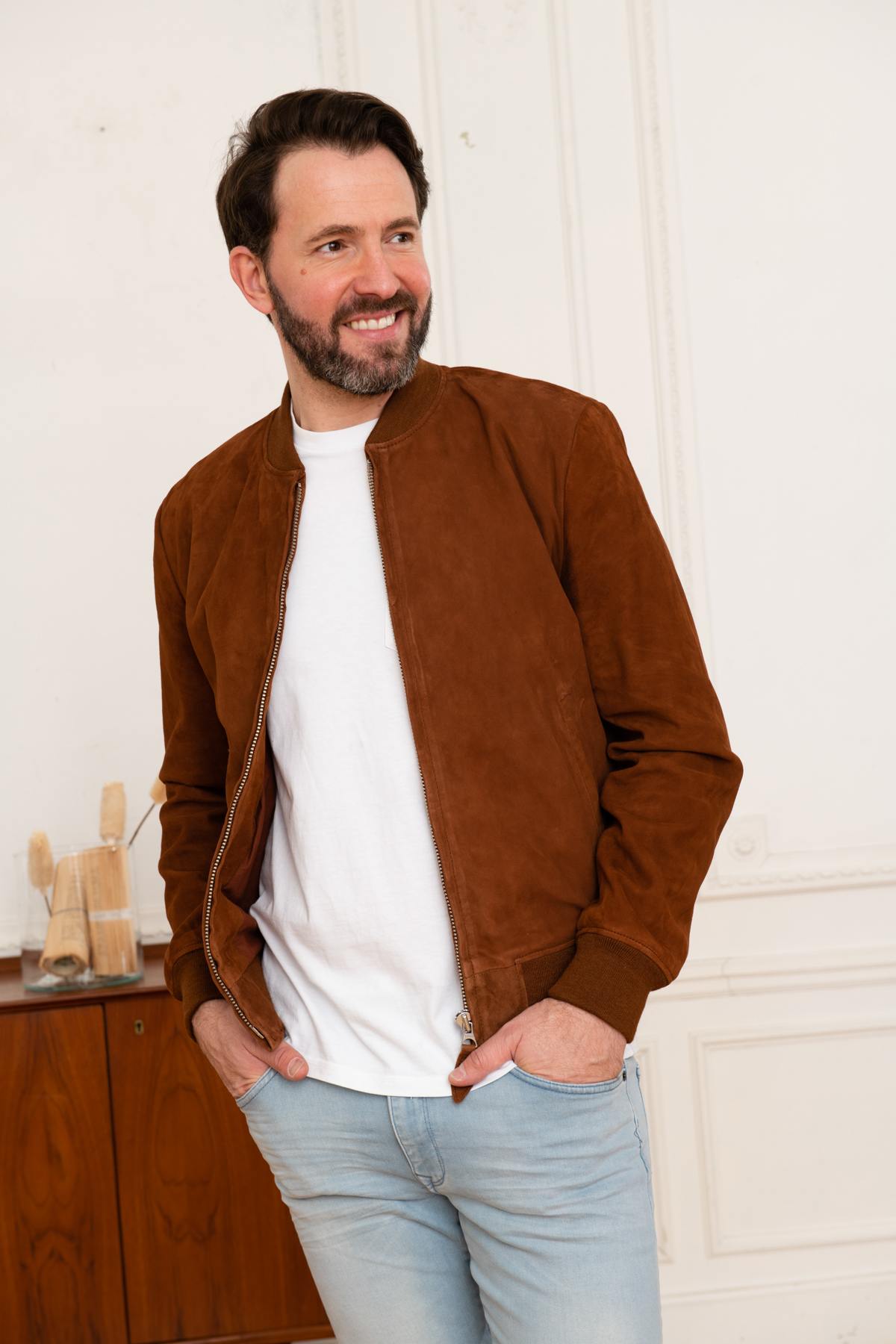 Chaqueta Hombre Schott LC300 COGNAC — vista 1