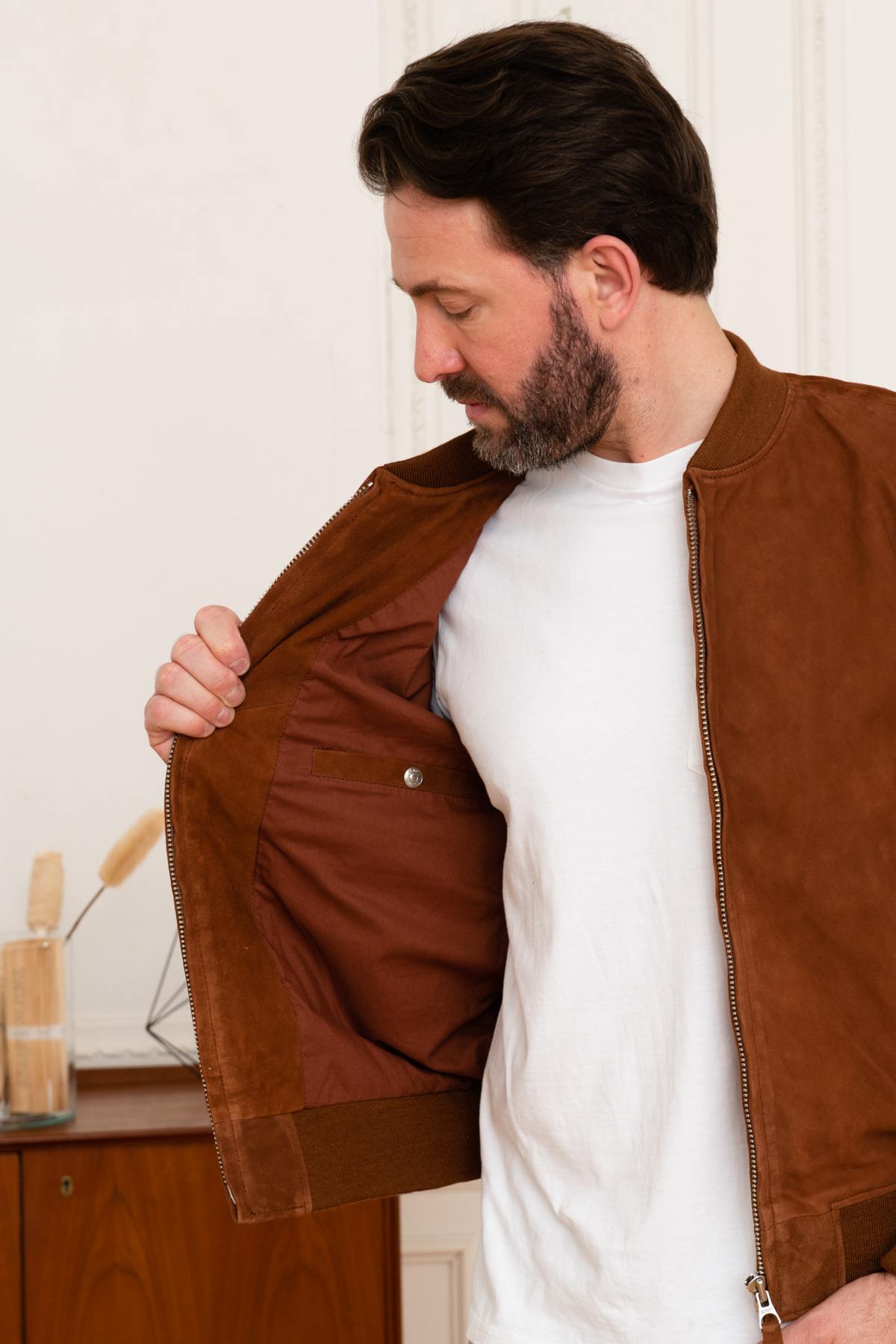 Chaqueta Hombre Schott LC300 COGNAC — vista 6
