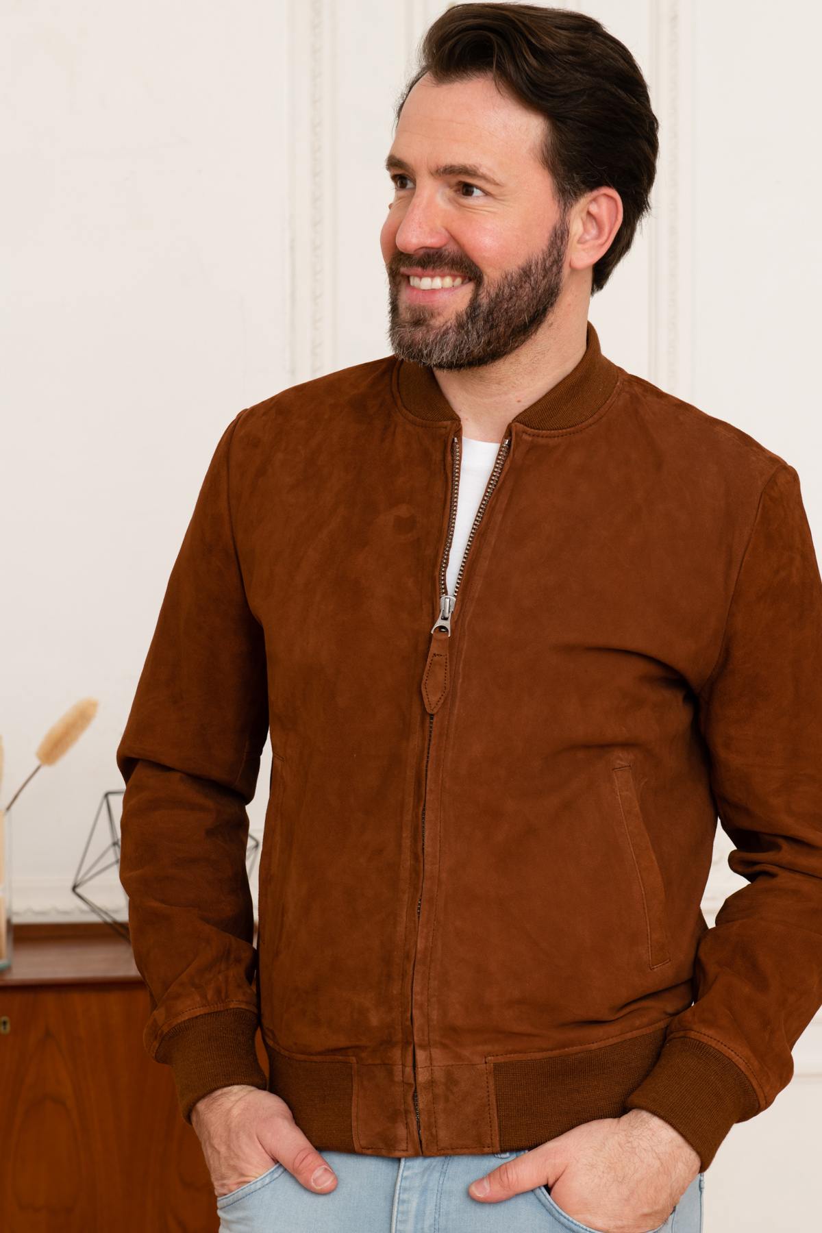 Chaqueta Hombre Schott LC300 COGNAC — vista 2