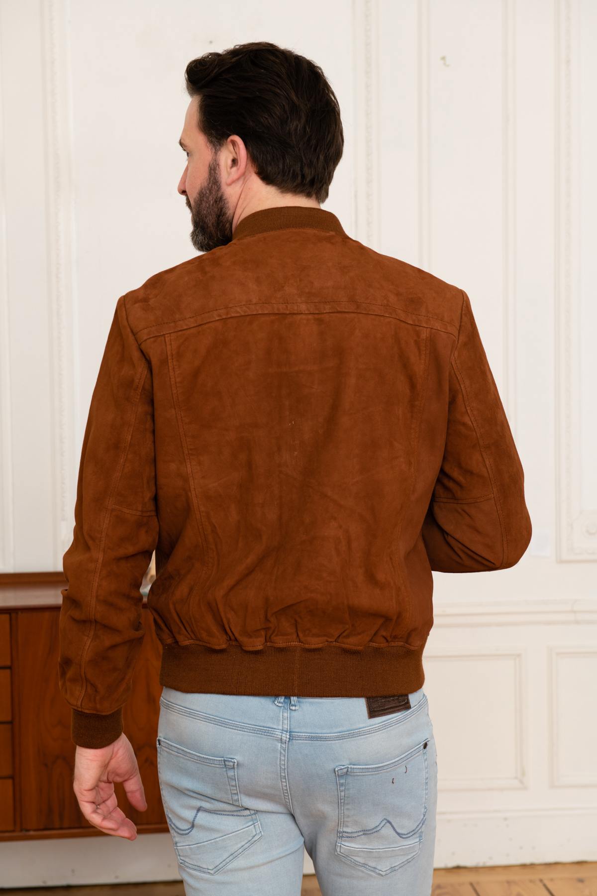 Chaqueta Hombre Schott LC300 COGNAC — vista 3