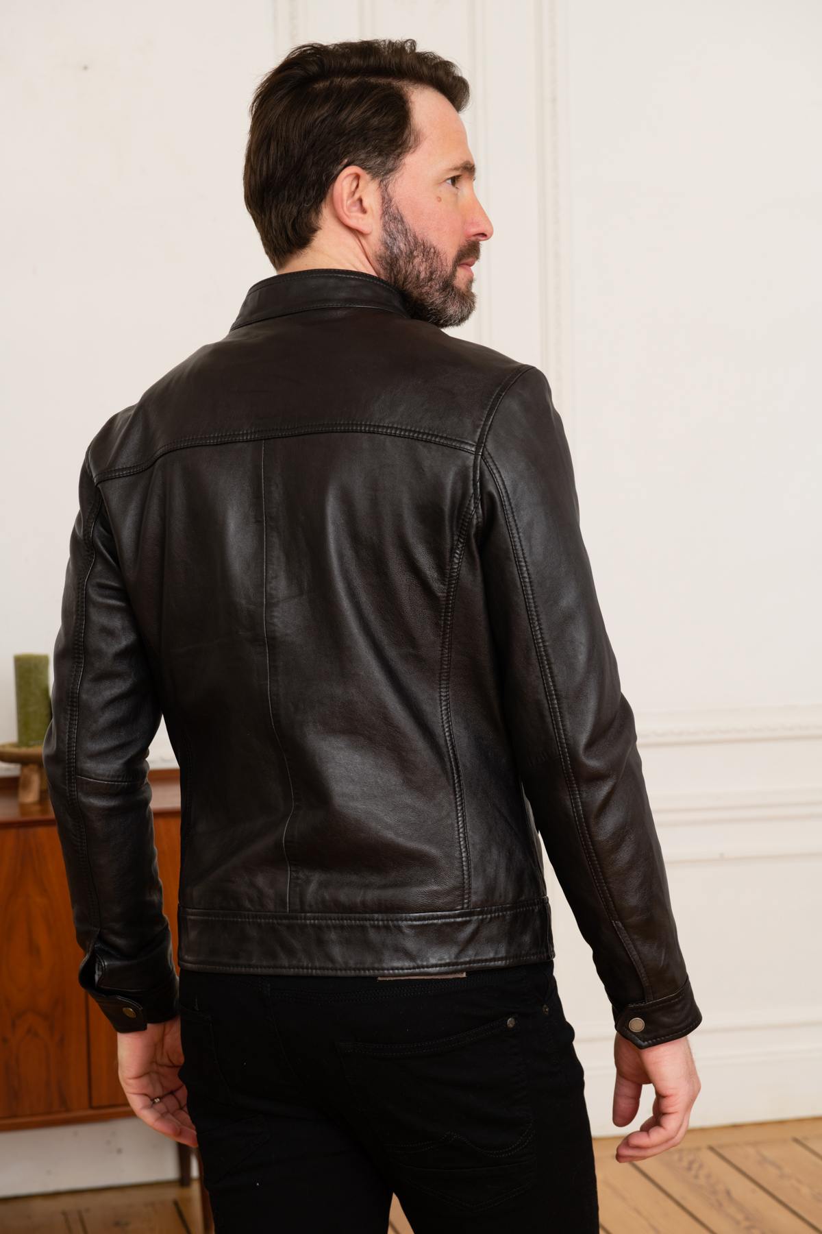Giacche Uomo Cityzen JACKSON BLACK — vista 5